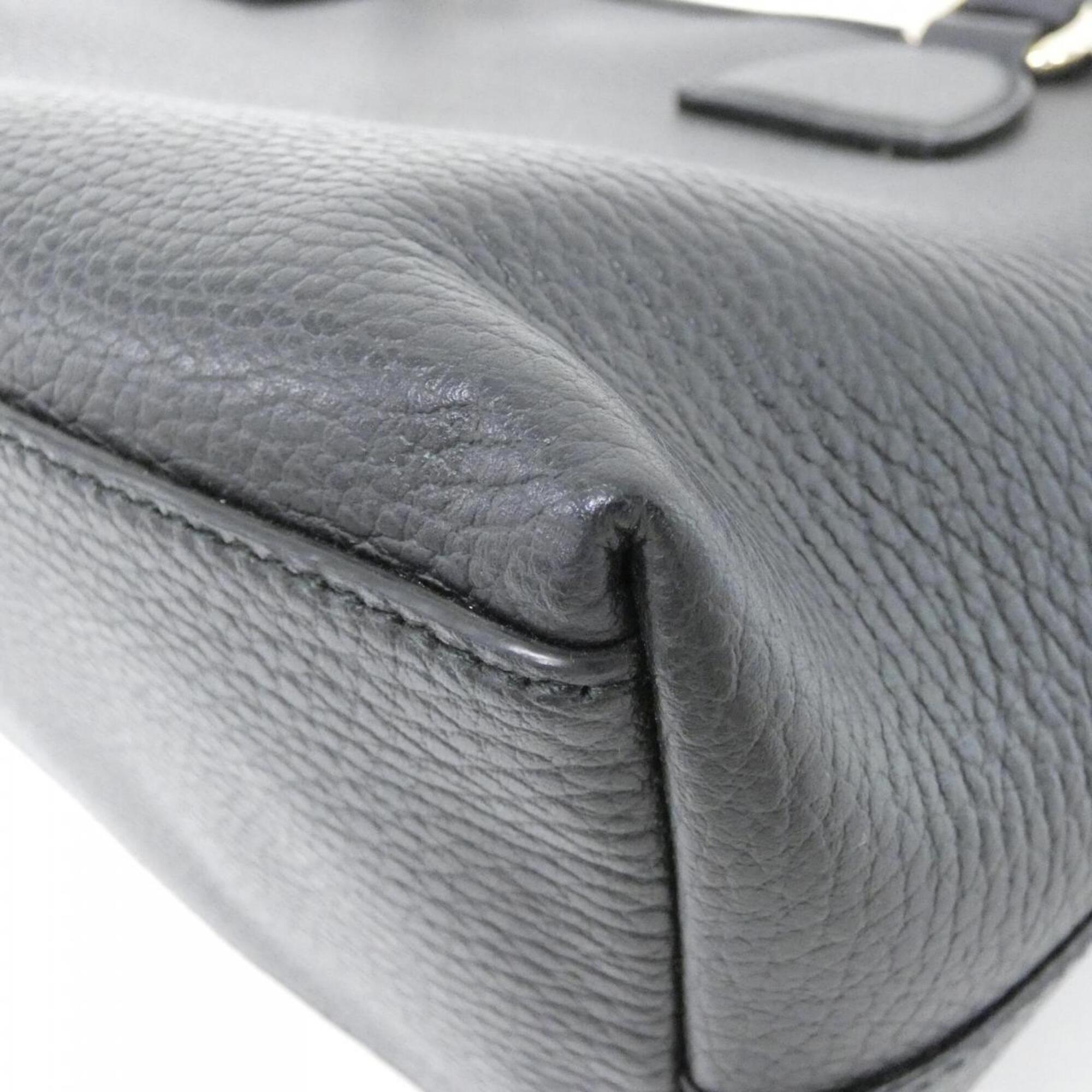 Gucci Black Leather Handbag (Pre-Owned)