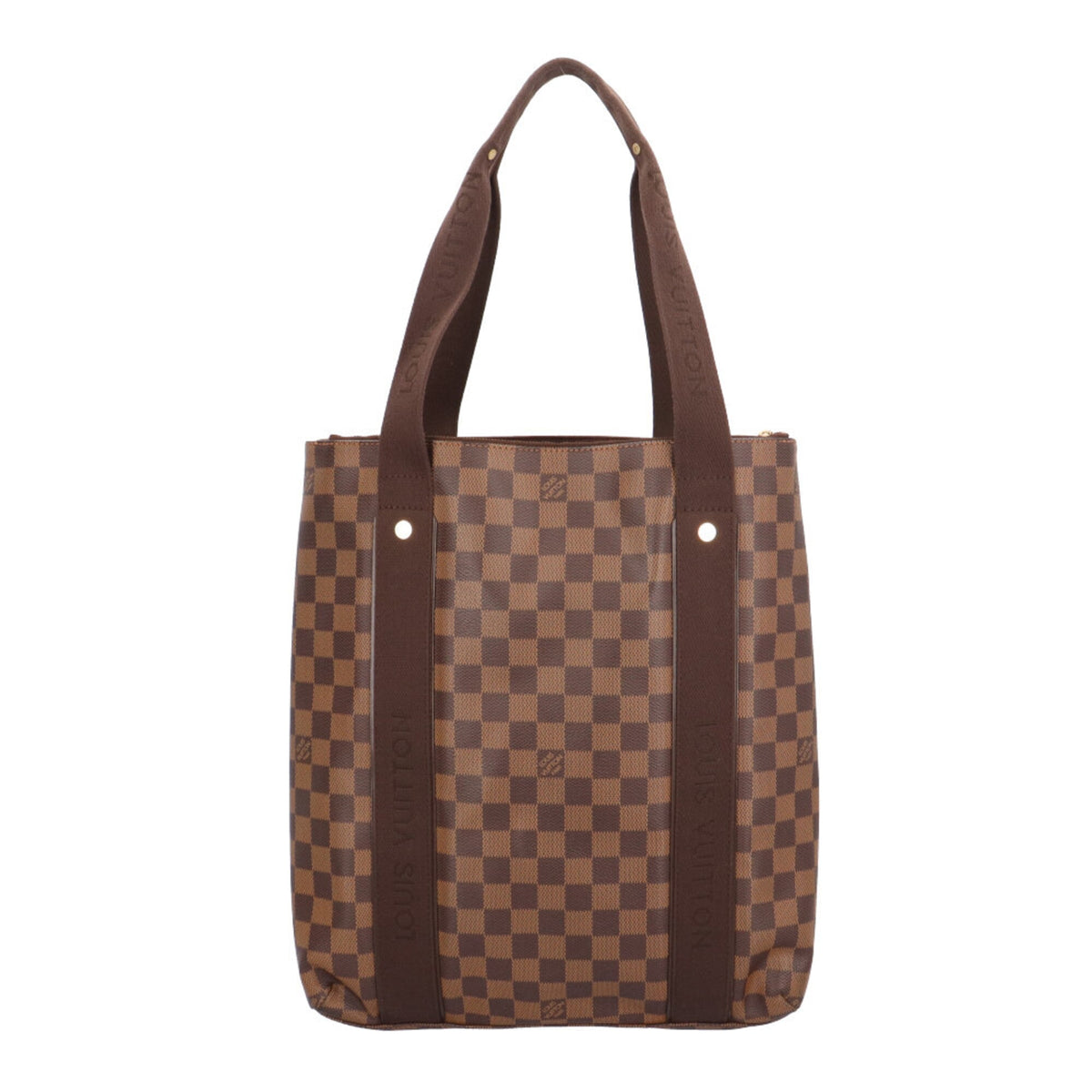 Louis Vuitton Brown Damier Canvas Handbag Tote Bag (Pre-Owned)
