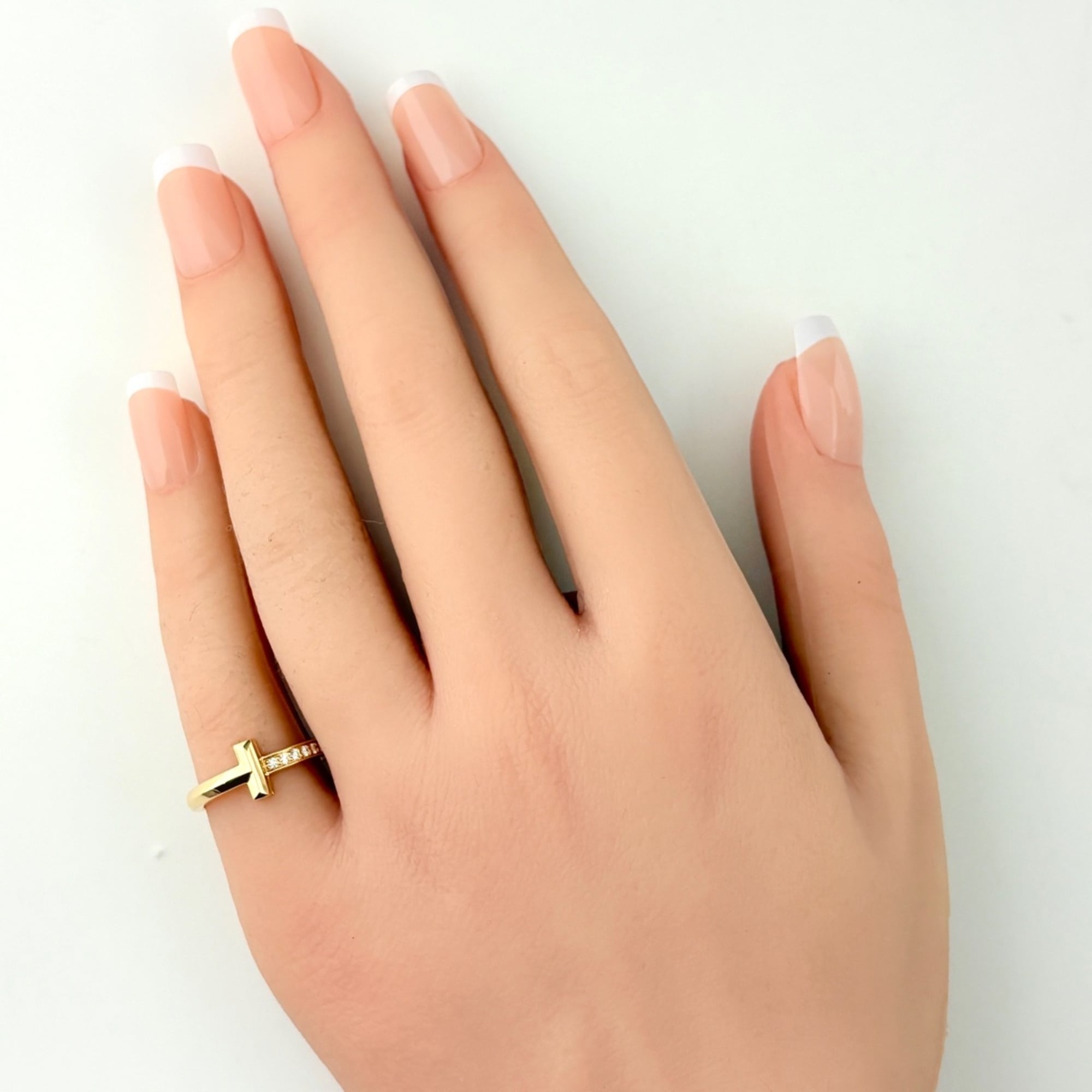 Tiffany Yellow Gold (18K) Band Ring (Pre-Owned)