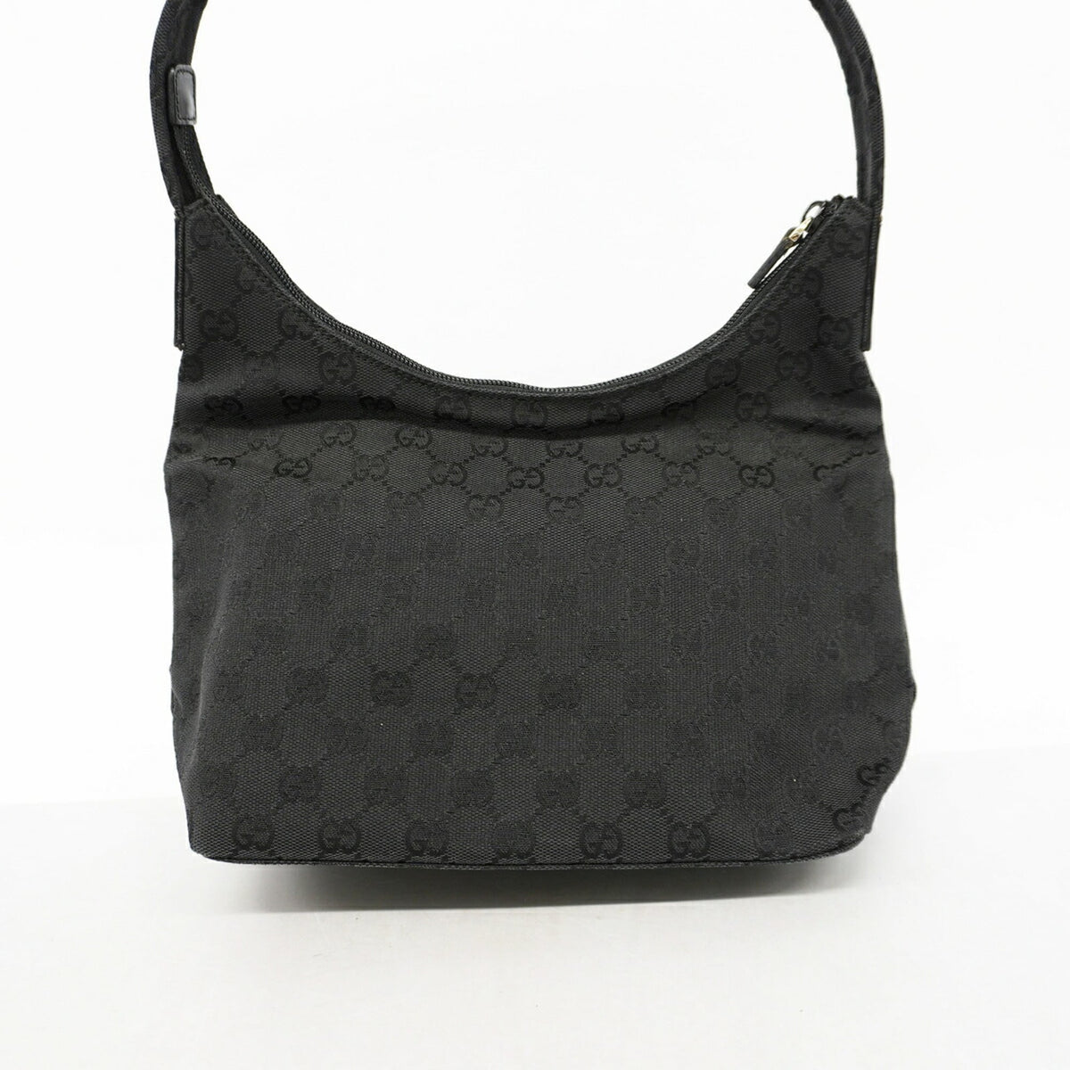 Gucci Black Canvas Shoulder Bag (Pre-Owned)
