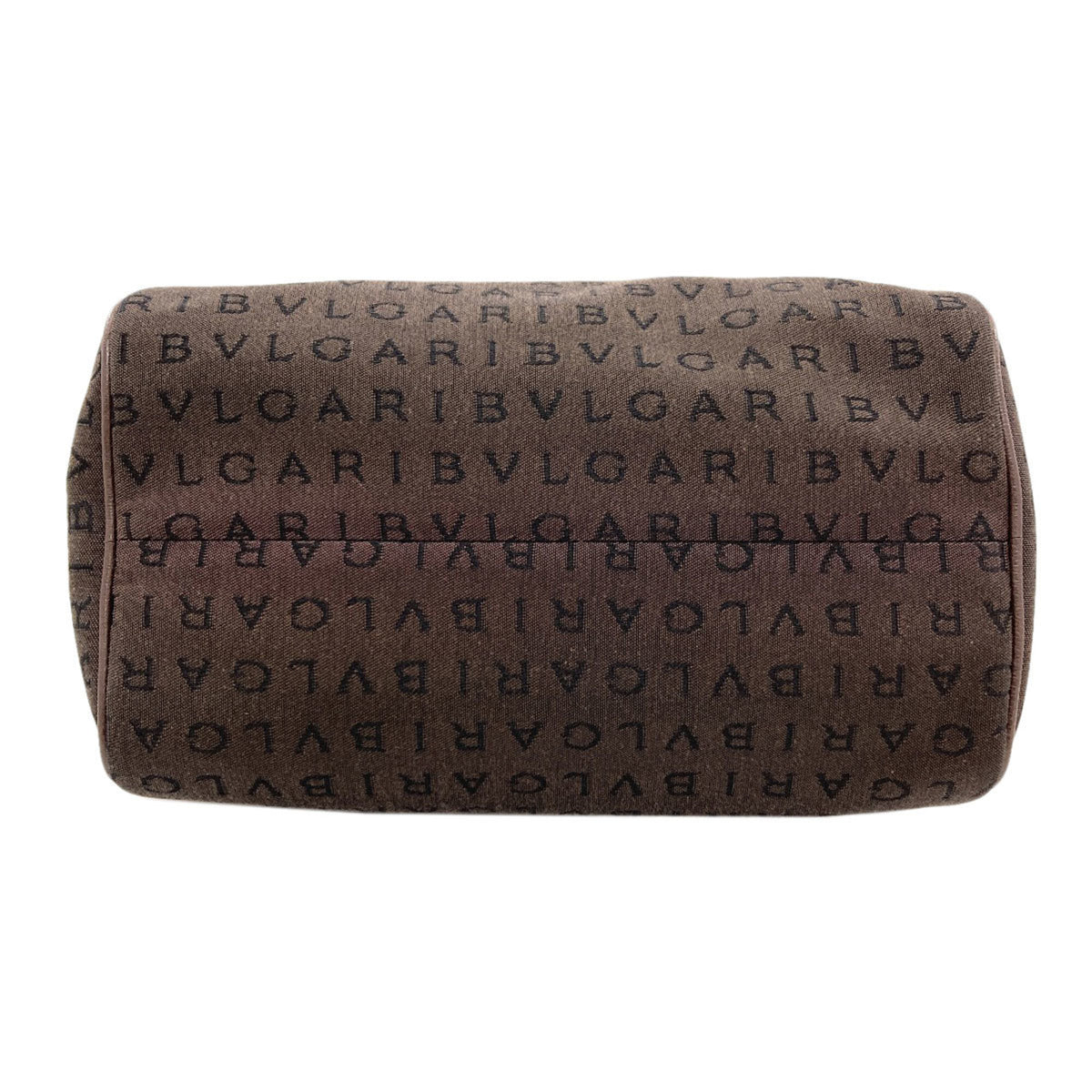 Bvlgari Brown Canvas Handbag (Pre-Owned)