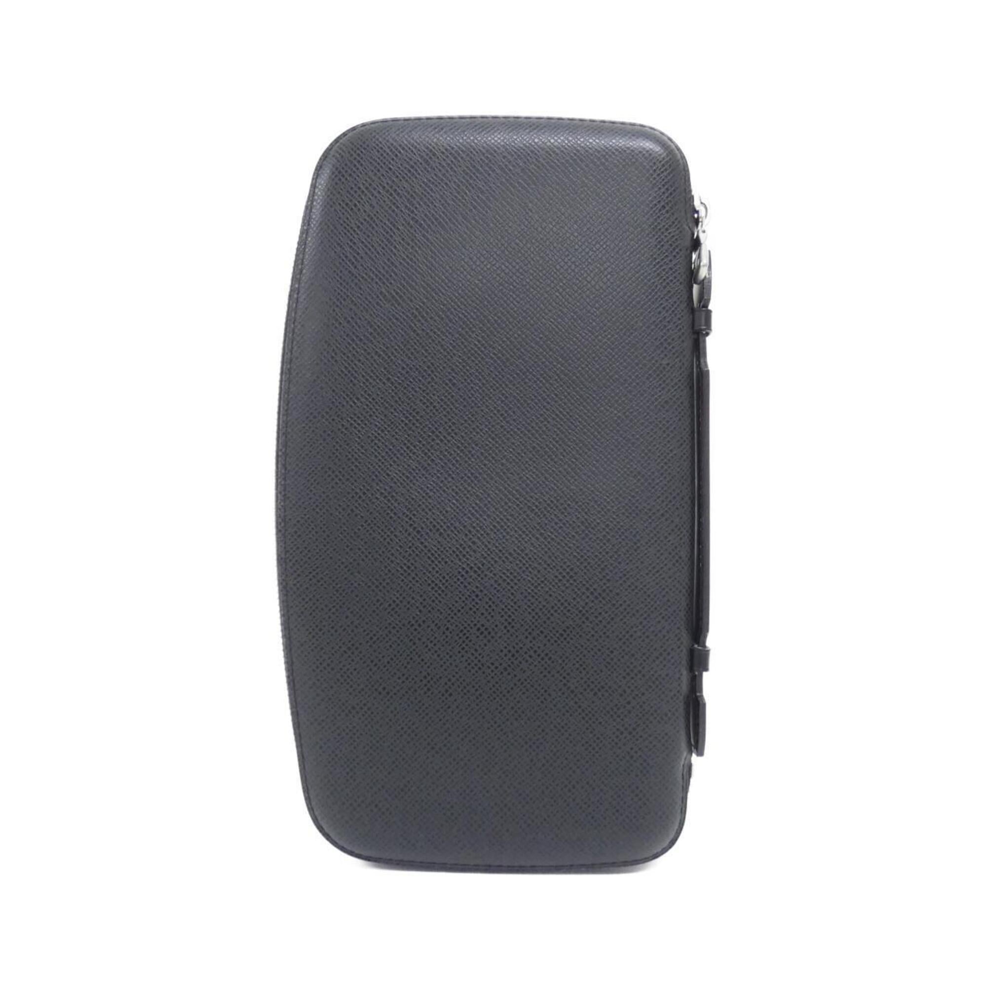 Louis Vuitton Ardoise Leather Long Wallet (Bi-Fold) (Pre-Owned)