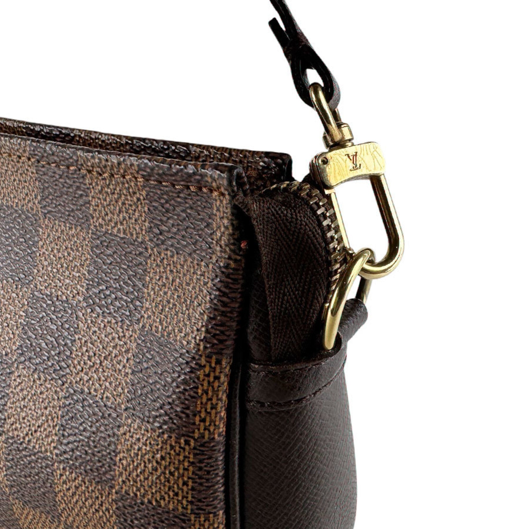 Louis Vuitton Damier Canvas Ebene Damier Canvas Handbag (Pre-Owned)