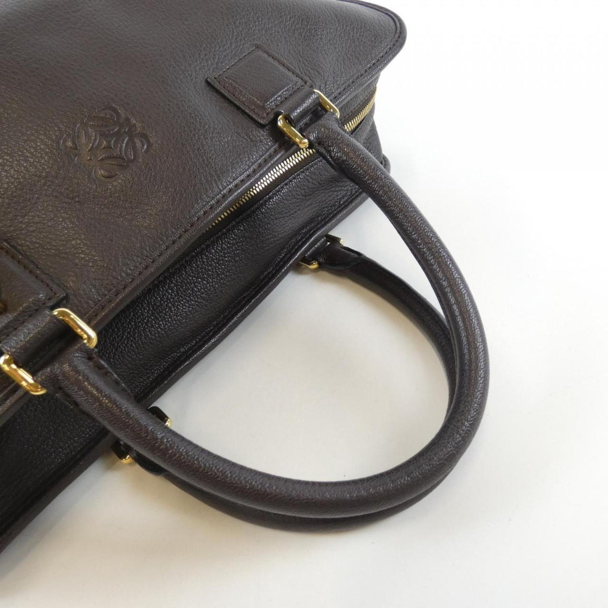 Loewe Brown Chocolate Leather Handbag (Pre-Owned)