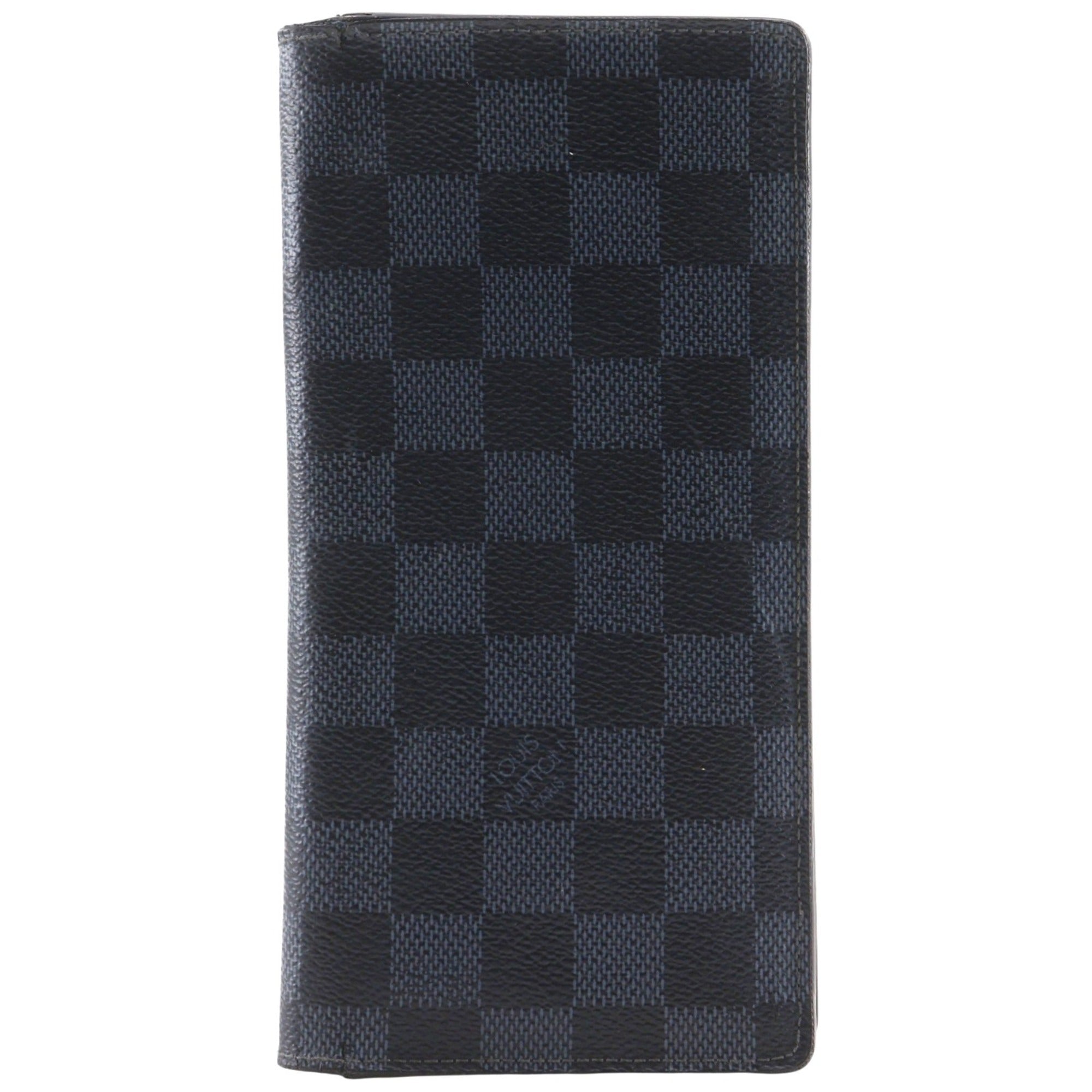 Louis Vuitton Black Damier Graphite Long Wallet (Bi-Fold) (Pre-Owned)