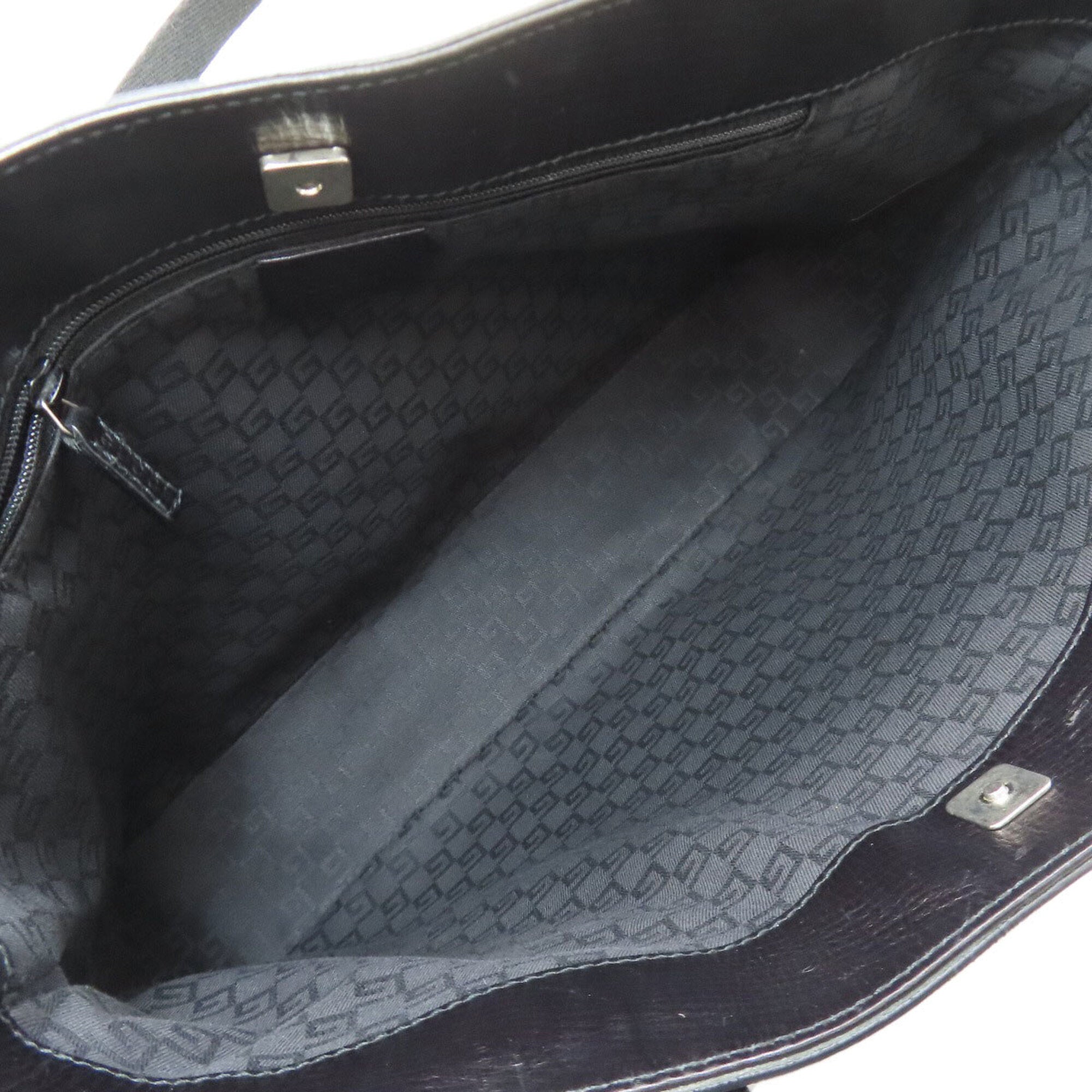 Gucci Black Leather Handbag (Pre-Owned)