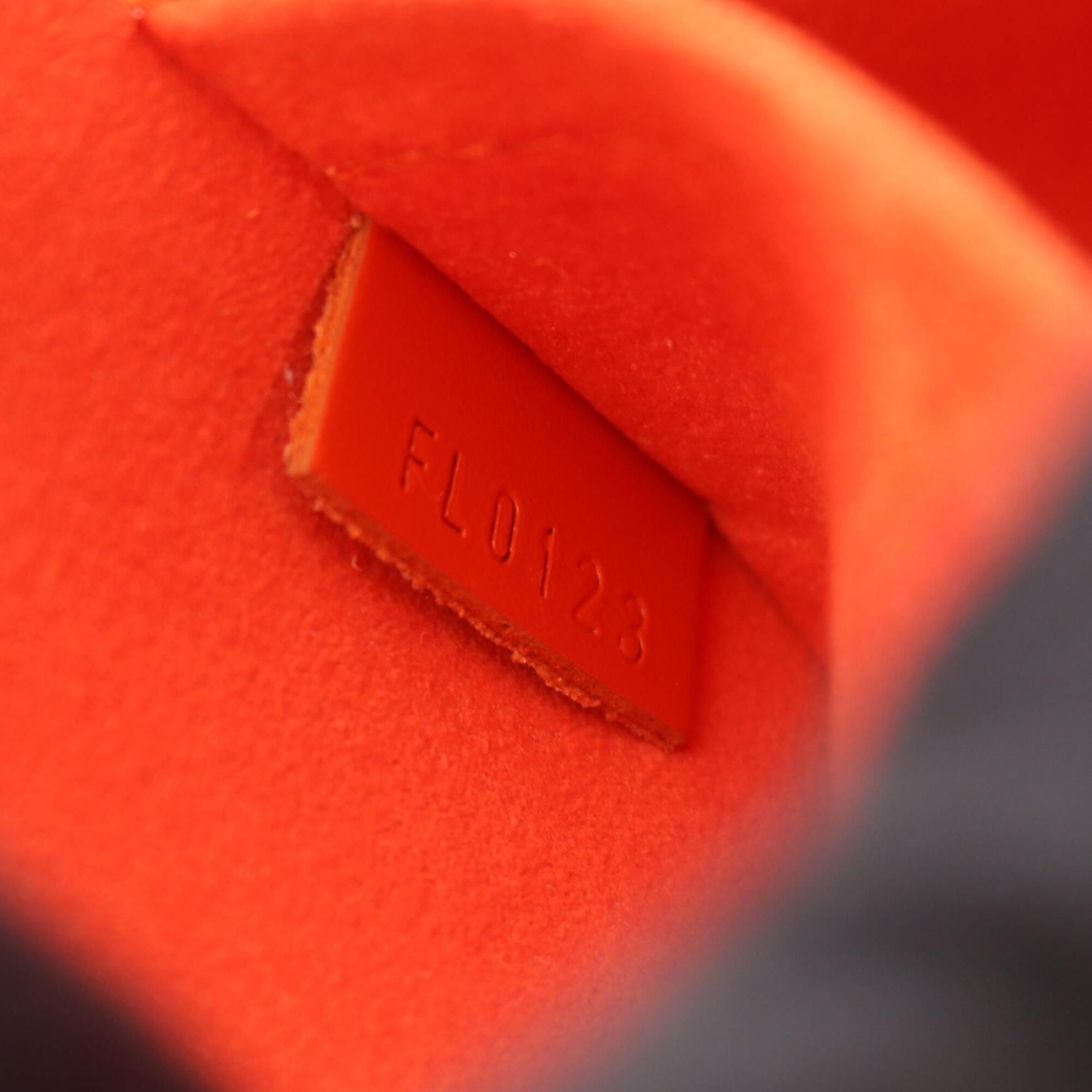 Louis Vuitton Orange Epi Leather Handbag (Pre-Owned)
