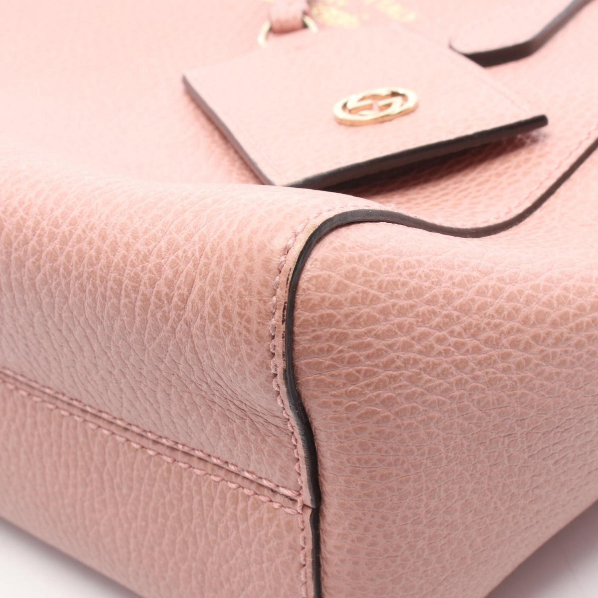 Gucci Pink Leather Handbag (Pre-Owned)