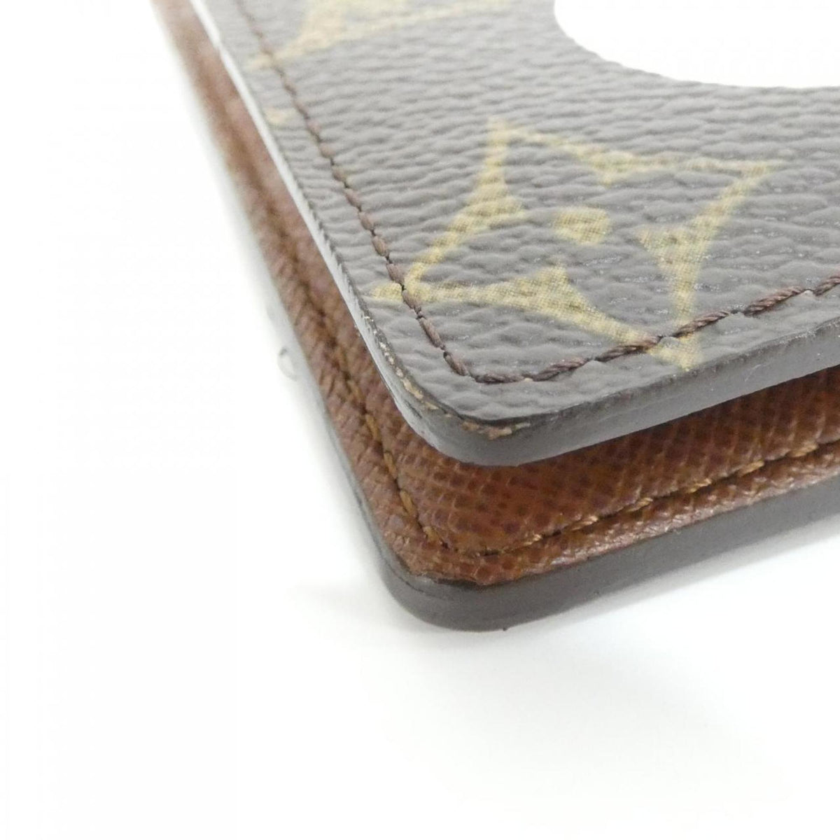 Louis Vuitton Marron Coated Canvas Wallet (Bi-Fold) (Pre-Owned)