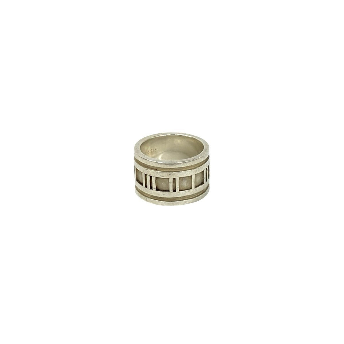 Tiffany Silver Silver 925 Band Ring (Pre-Owned)