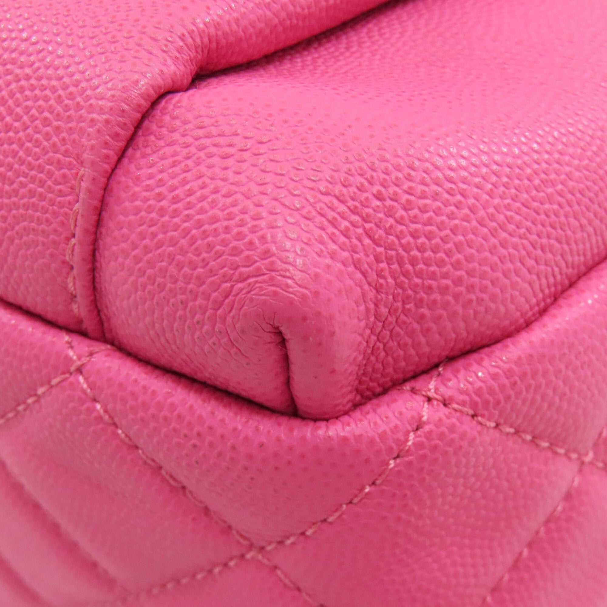 Chanel Pink Leather Backpack (Pre-Owned)