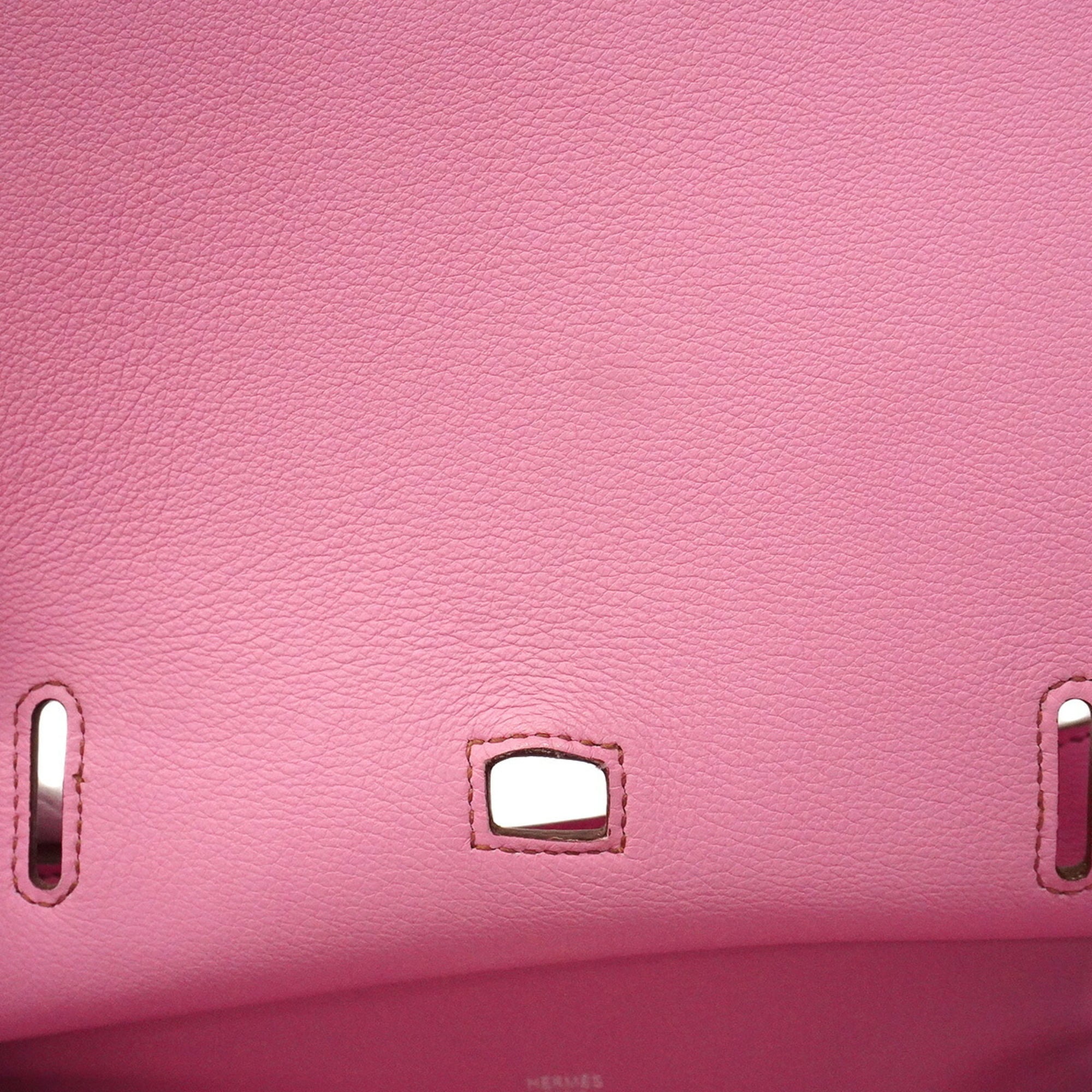 Hermes Pink Swift Leather Shoulder Bag (Pre-Owned)