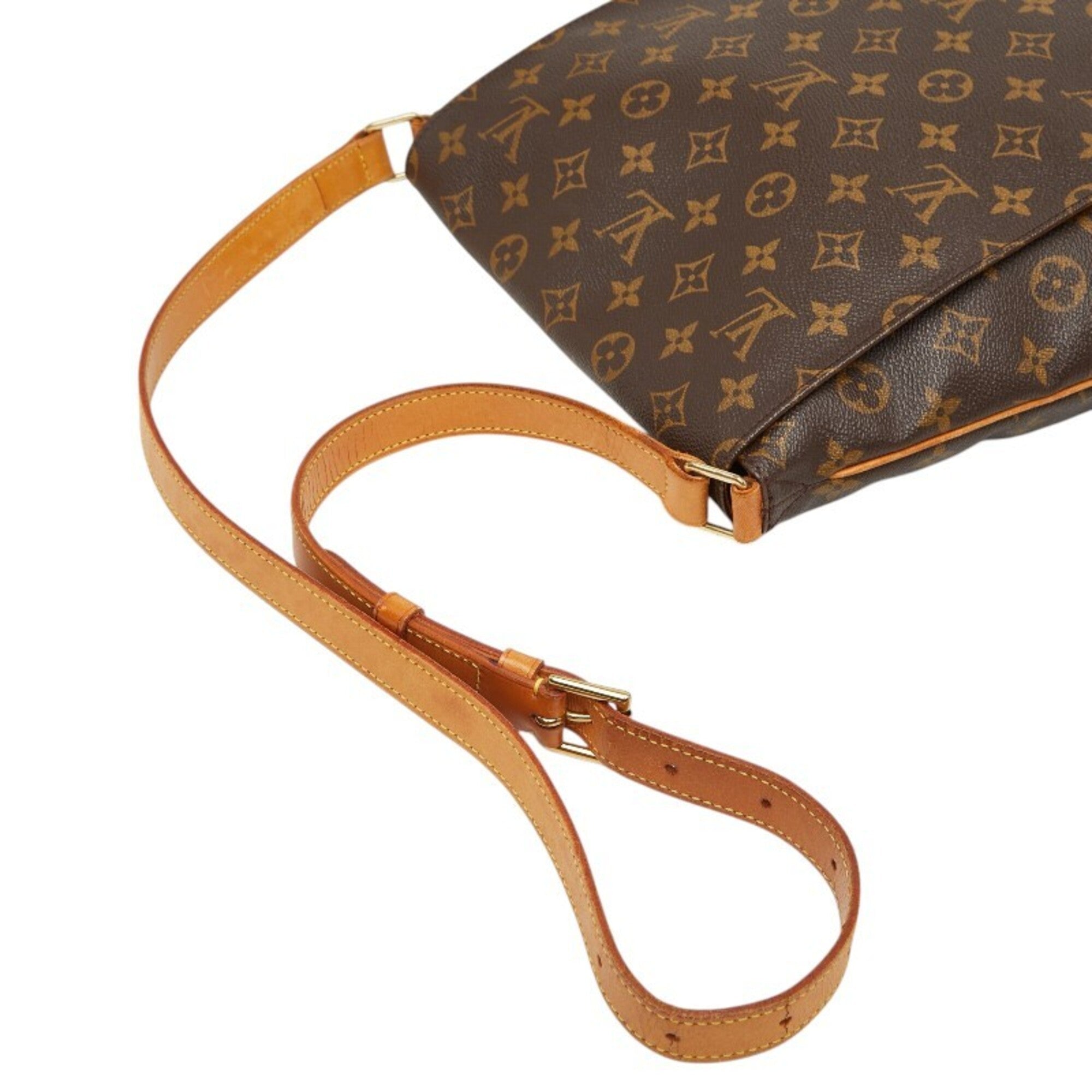 Louis Vuitton Monogram Brown Pvc Leather Shoulder Bag (Pre-Owned)