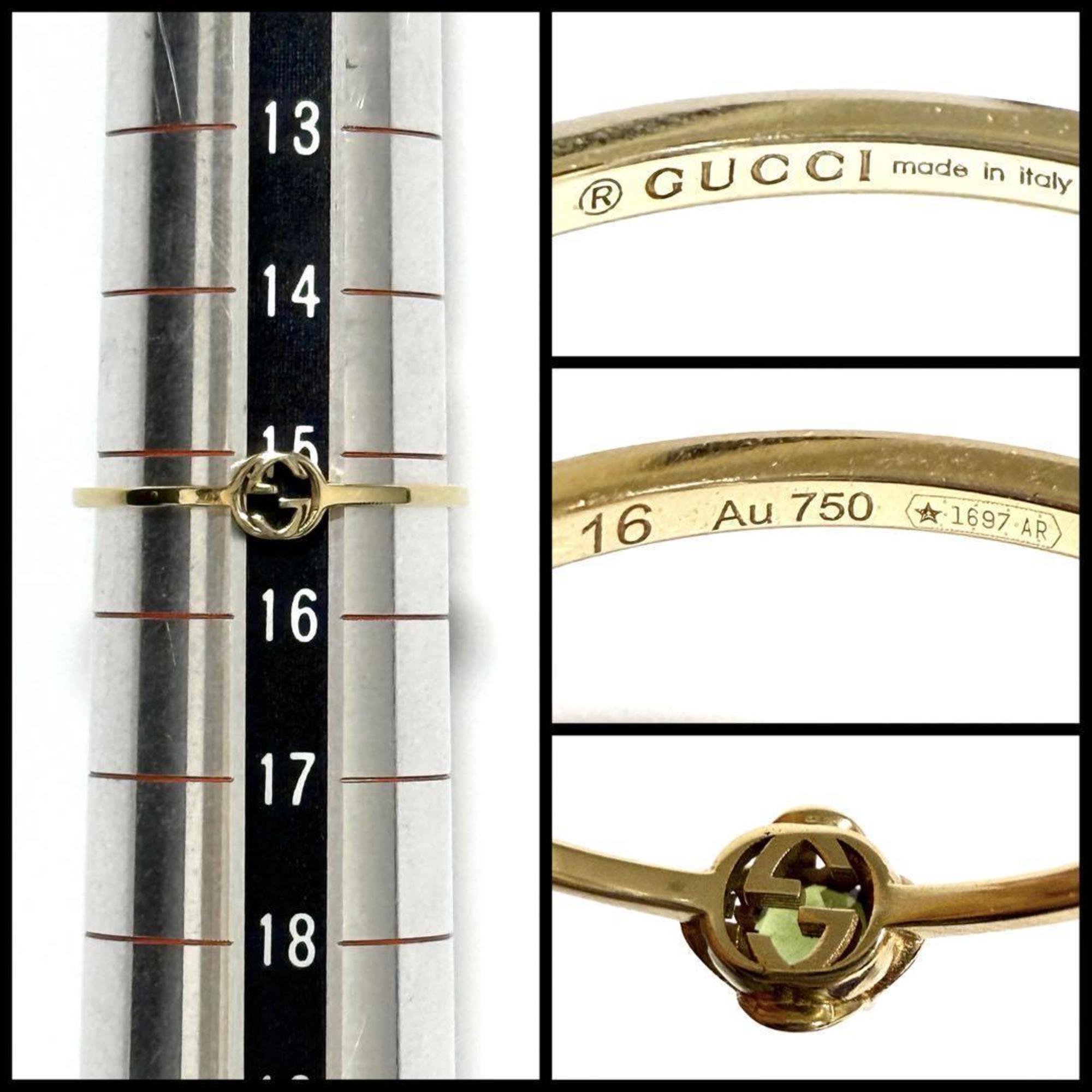 Gucci Gold Yellow Gold (18K) Band Ring (Pre-Owned)