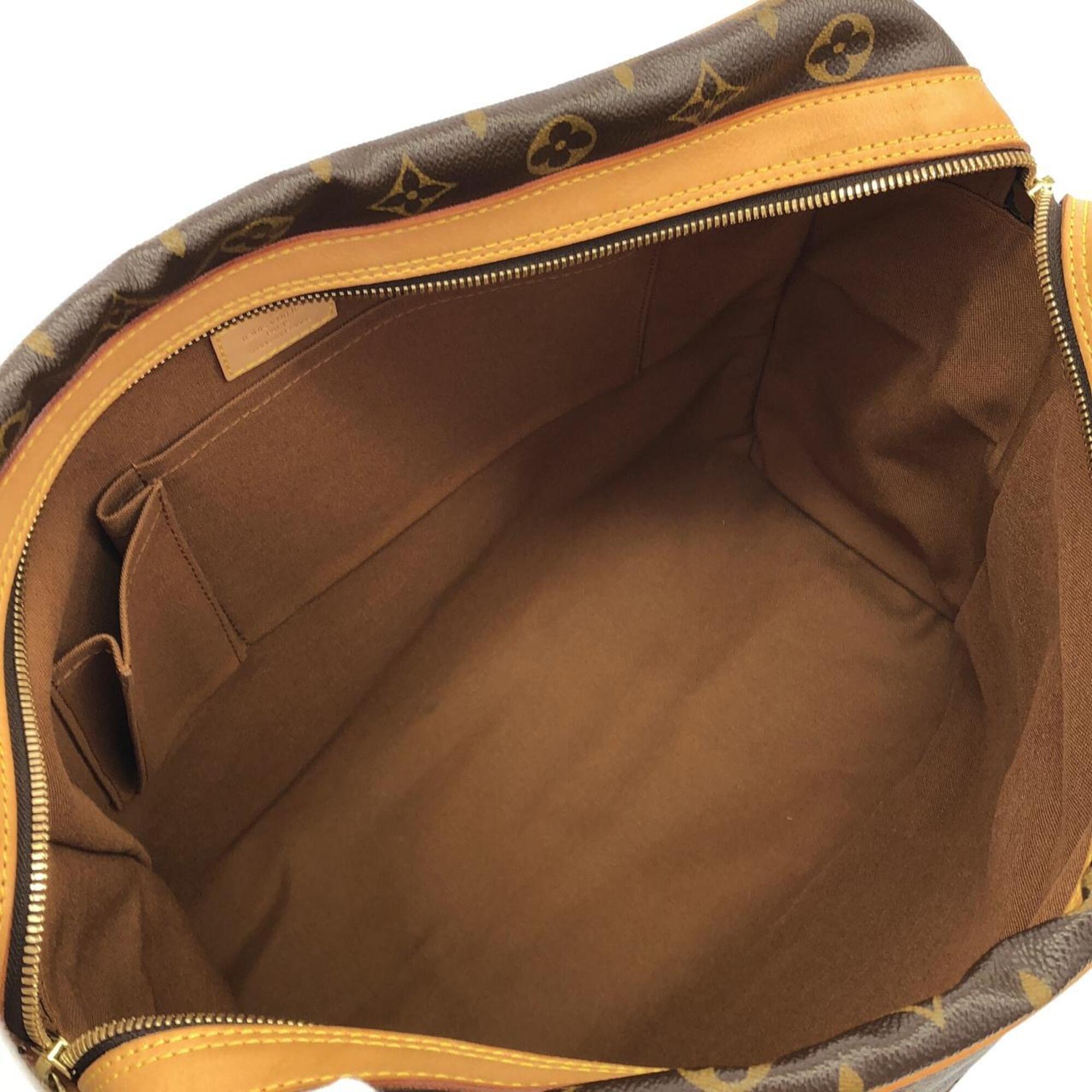 Louis Vuitton Monogram Marron Coated Canvas Shoulder Bag (Pre-Owned)