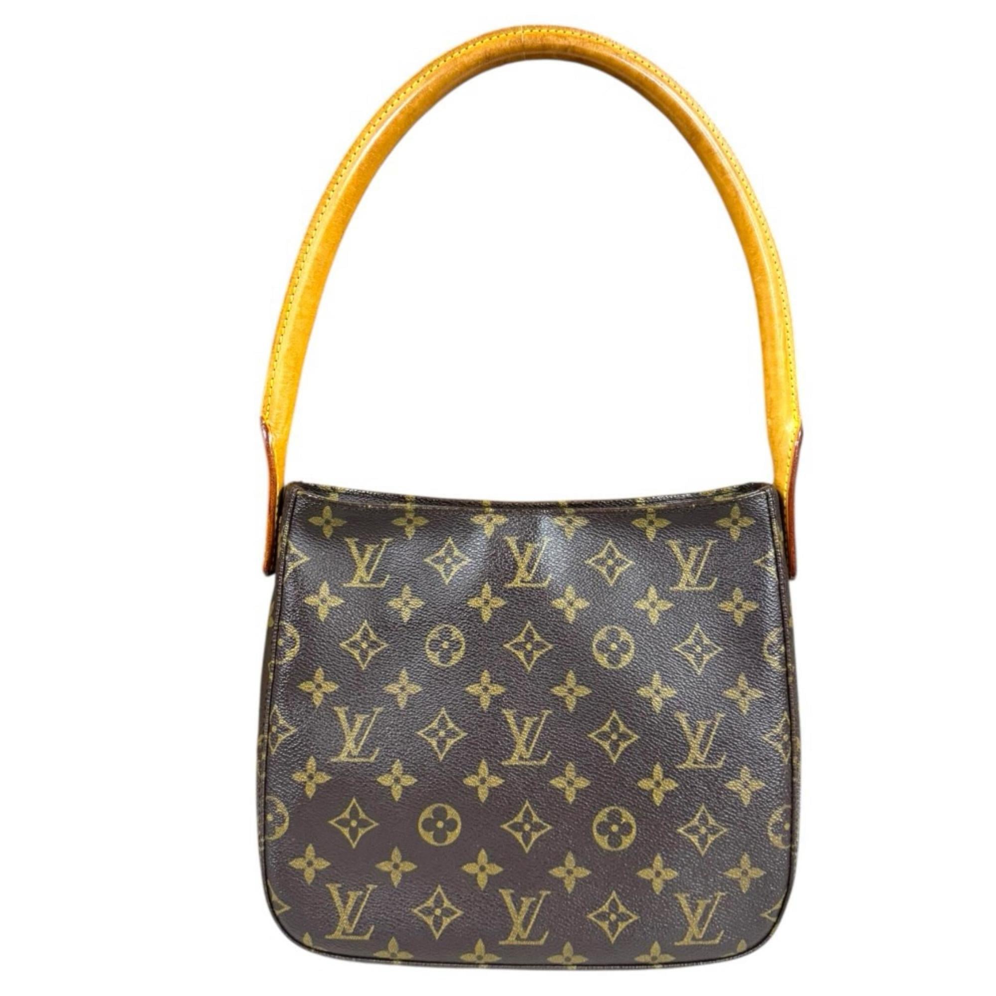 Louis Vuitton Brown Monogram Shoulder Bag (Pre-Owned)
