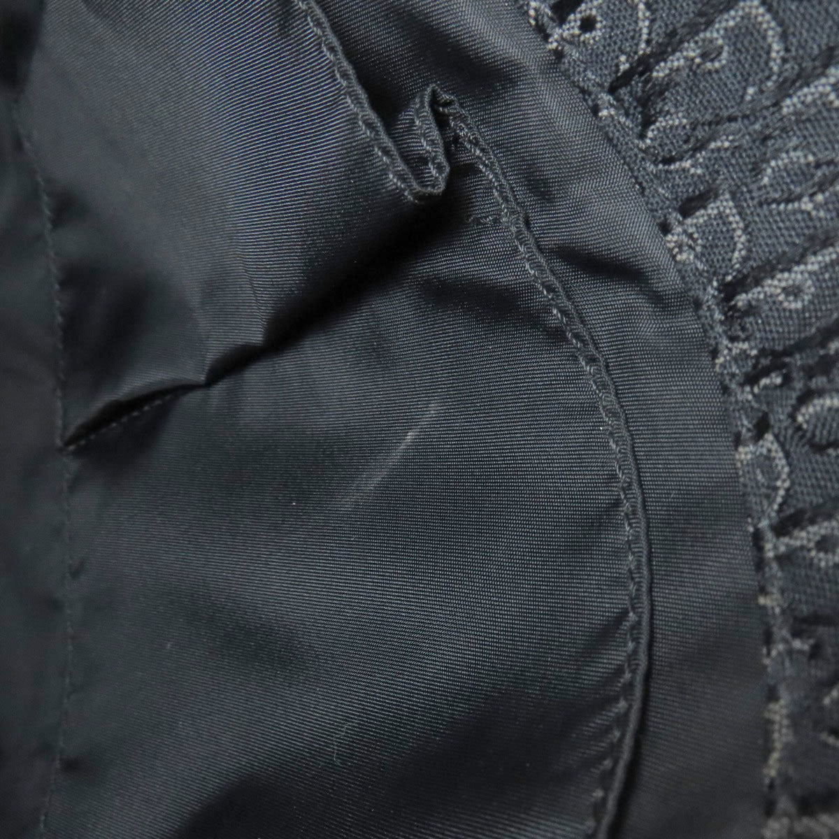 Christian Dior Black Canvas Tote Bag (Pre-Owned)