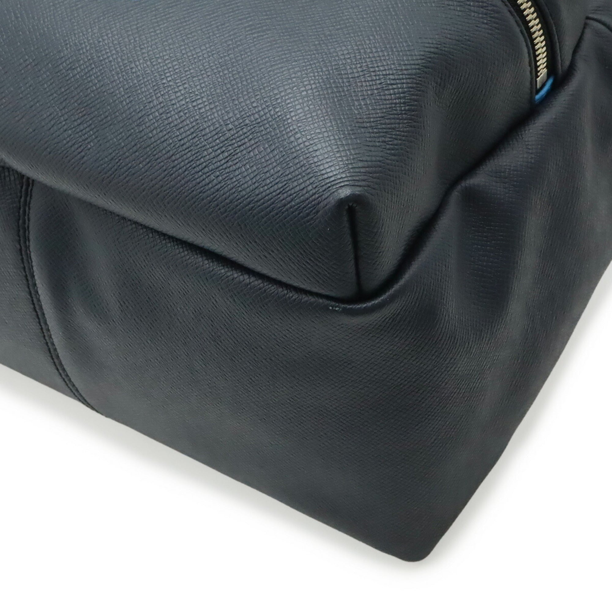 Louis Vuitton Blue Navy Taiga Leather Backpack (Pre-Owned)