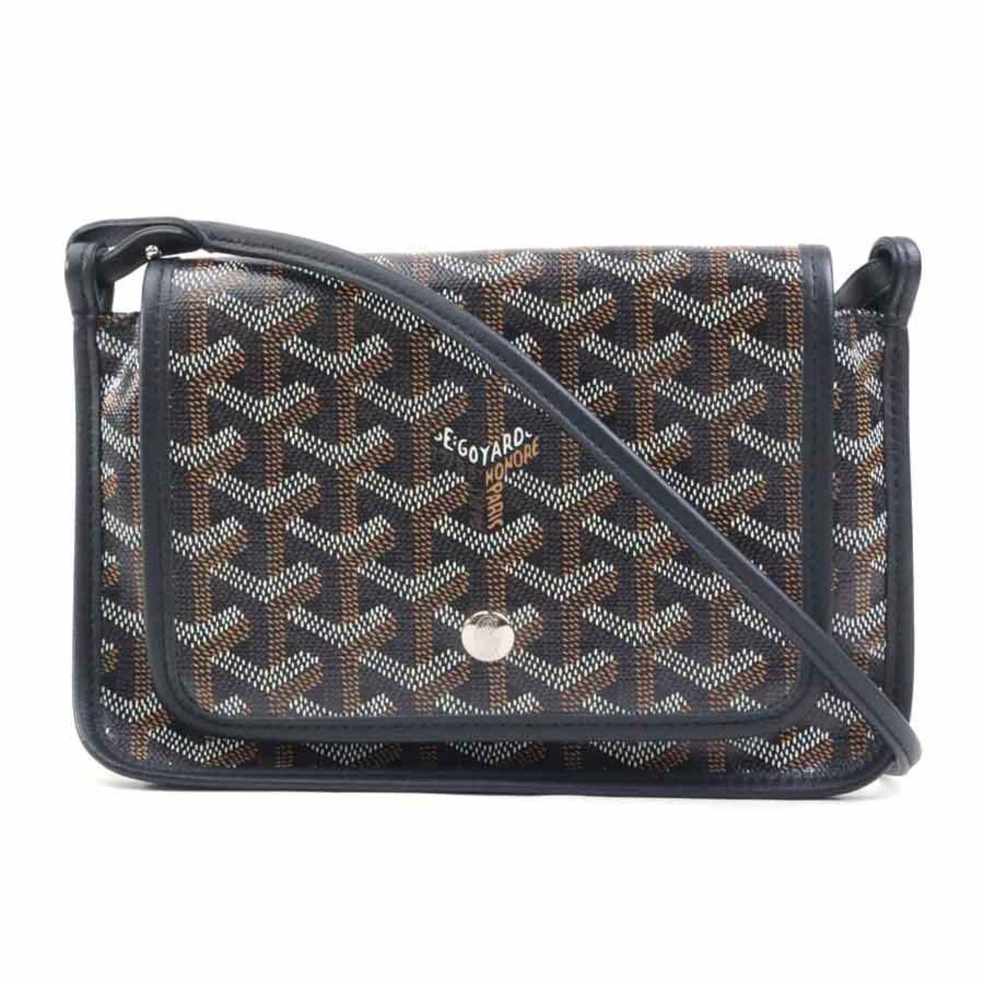 Goyard Black Coated Canvas Shoulder Bag (Pre-Owned)