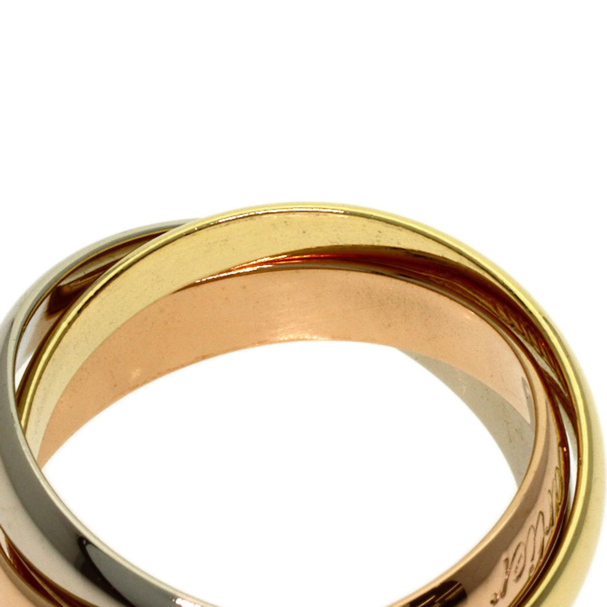 Cartier Yellow Gold (18K) Pink Gold (18K) White Gold (18K) Band Ring (Pre-Owned)