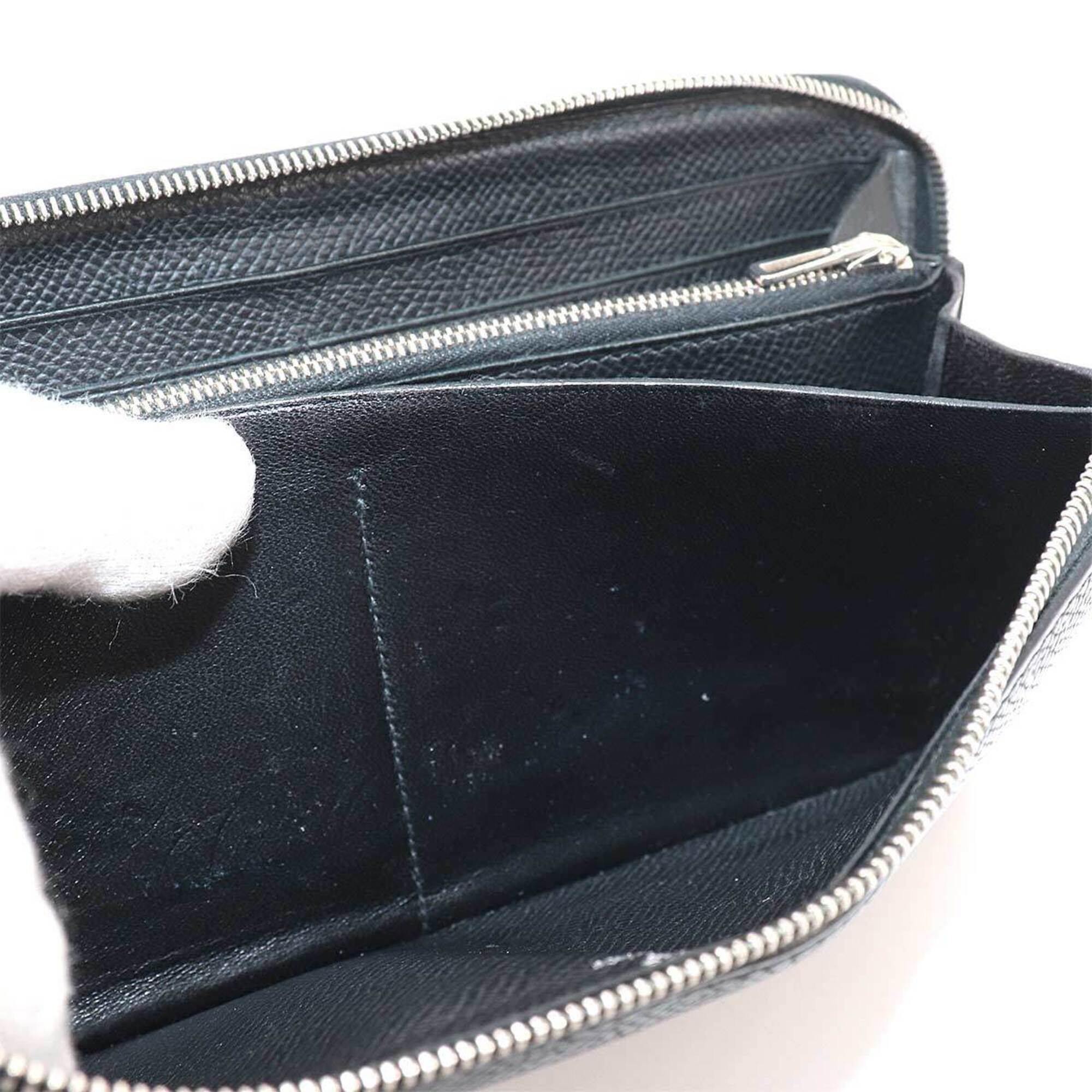 Hermes Black Epsom Leather Long Wallet (Bi-Fold) (Pre-Owned)