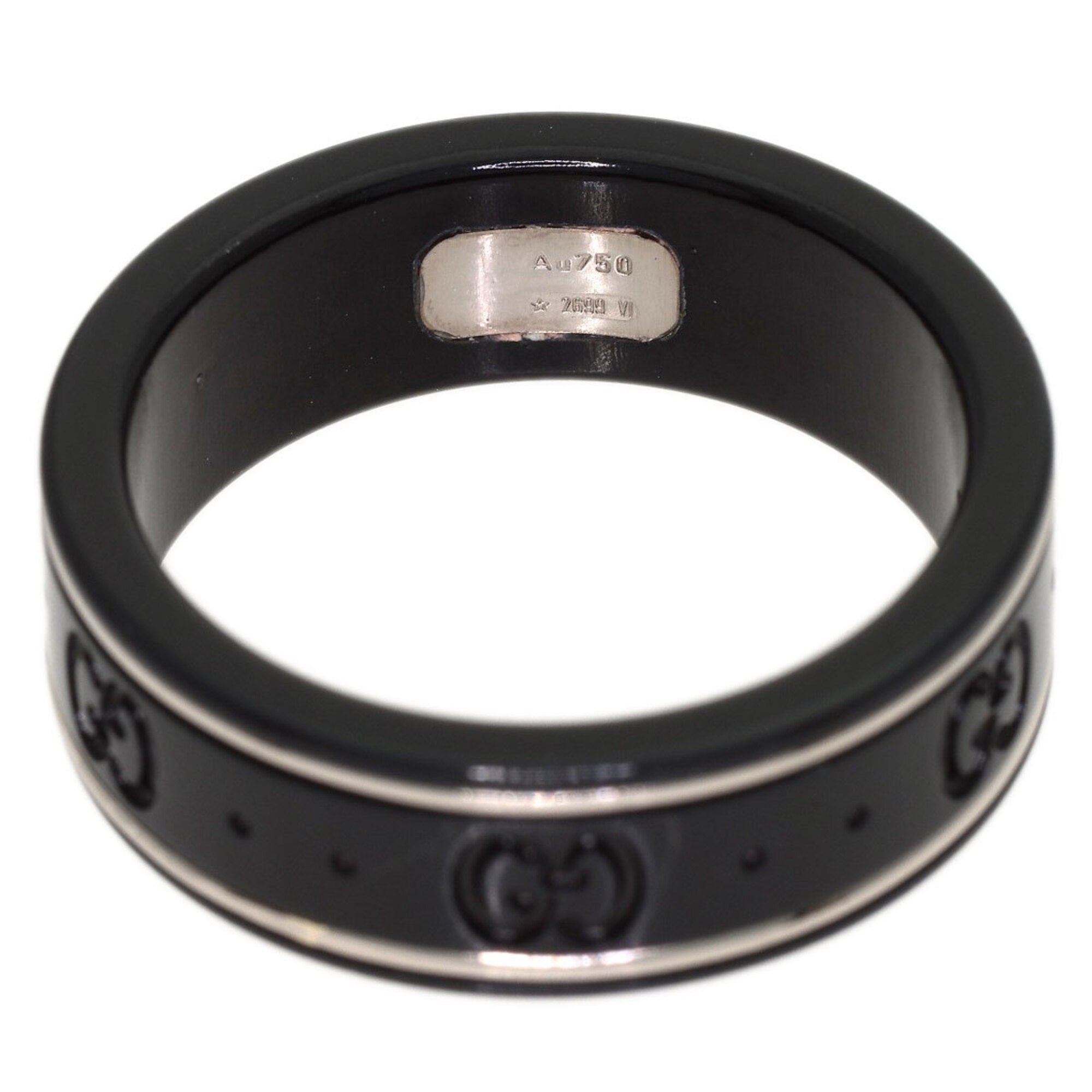 Gucci White Gold (18K) Band Ring (Pre-Owned)