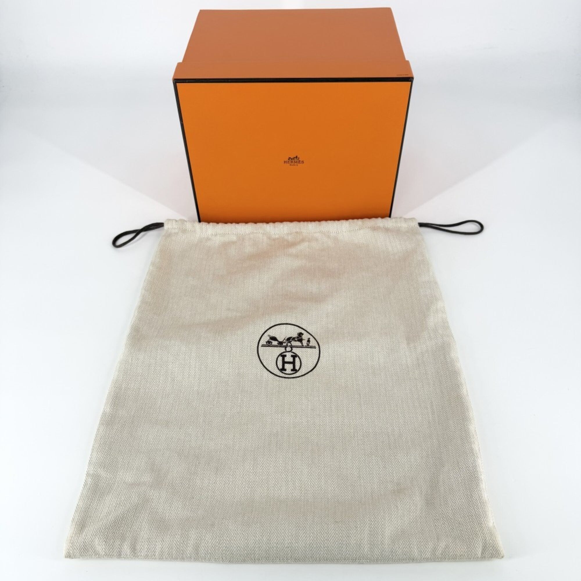 Hermes Picotin Orange Leather Handbag (Pre-Owned)