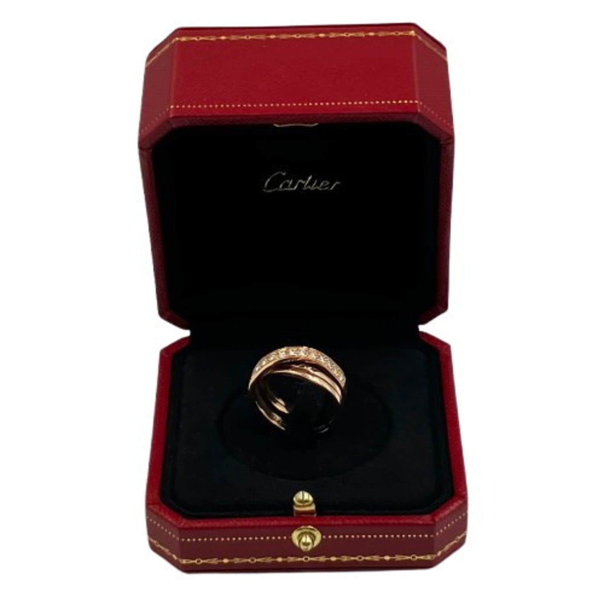 Cartier Pink Gold Pink Gold (18K) Band Ring (Pre-Owned)