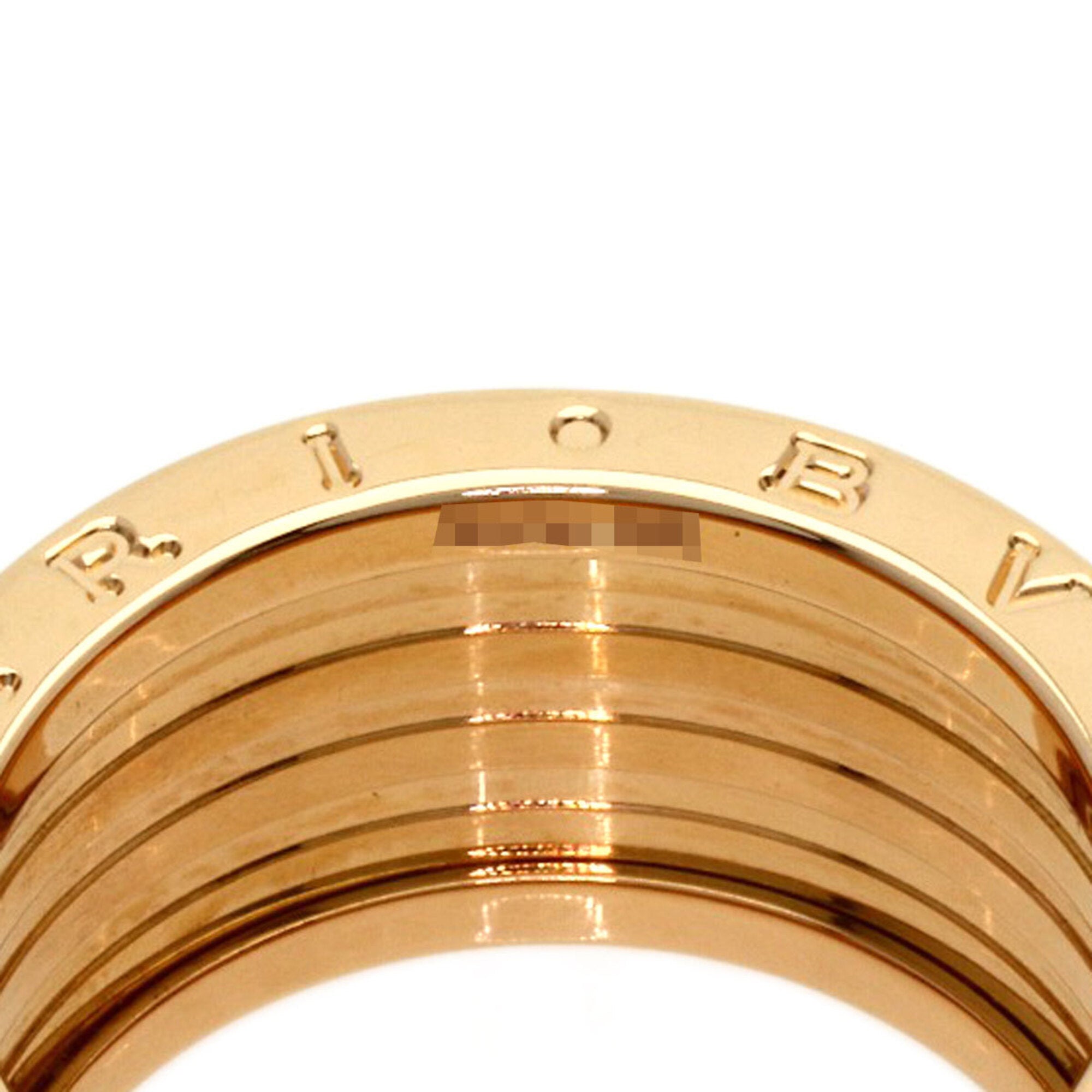 Bvlgari B.Zero1 Pink Gold (18K) Ceramic Band Ring (Pre-Owned)