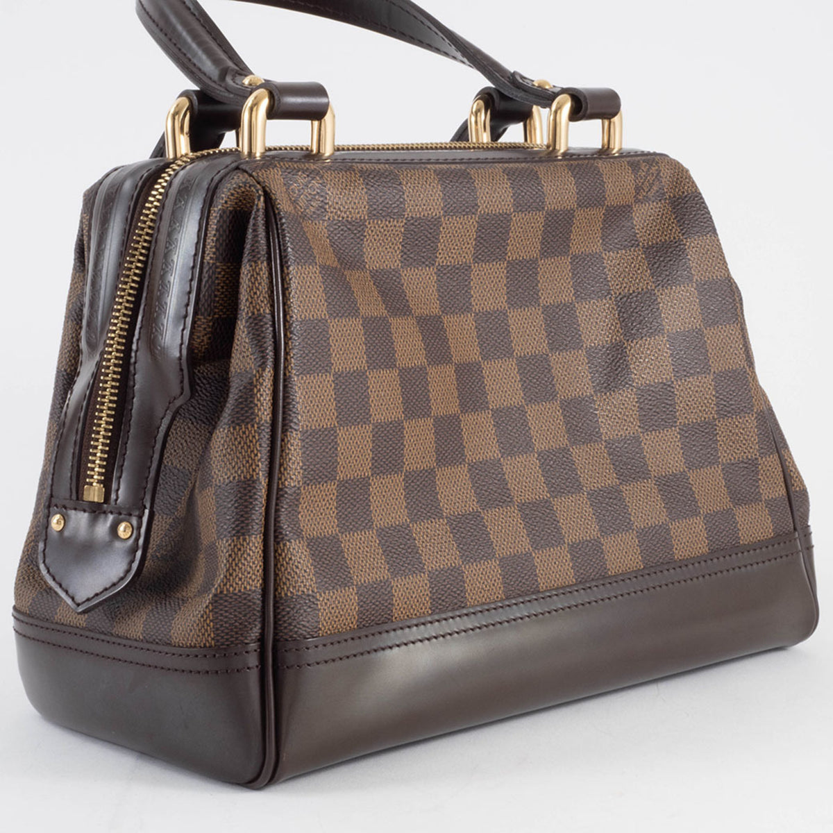 Louis Vuitton Damier Canvas Ebene Damier Canvas Handbag (Pre-Owned)