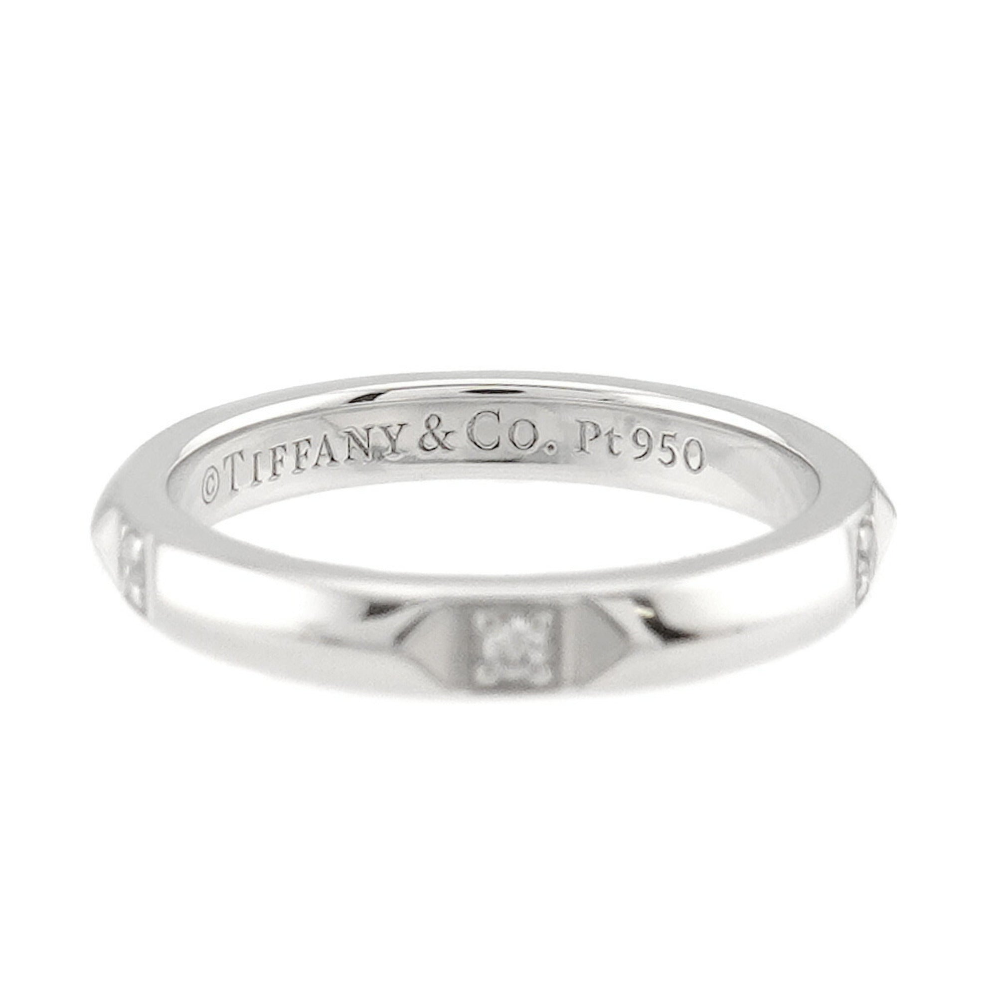 Tiffany Platinum 950 Band Ring (Pre-Owned)