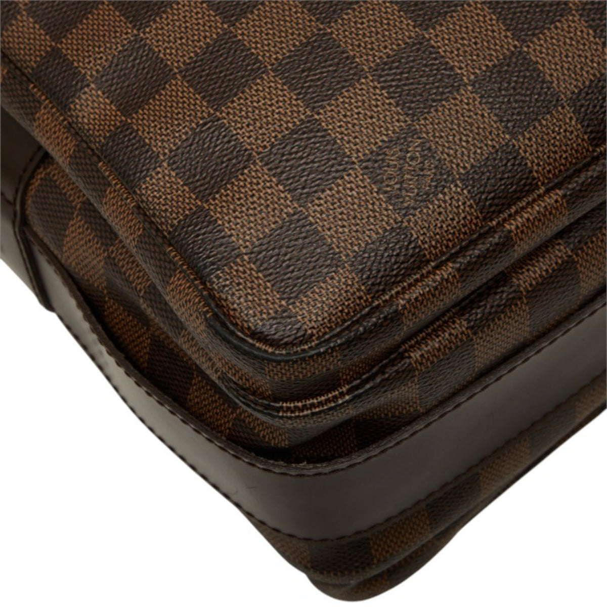 Louis Vuitton Damier Brown Pvc Leather Shoulder Bag (Pre-Owned)
