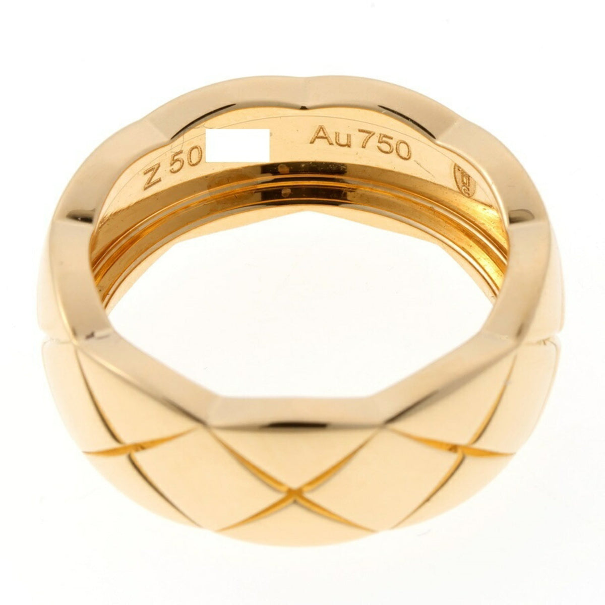 Chanel Yellow Gold Yellow Gold (18K) Band Ring (Pre-Owned)