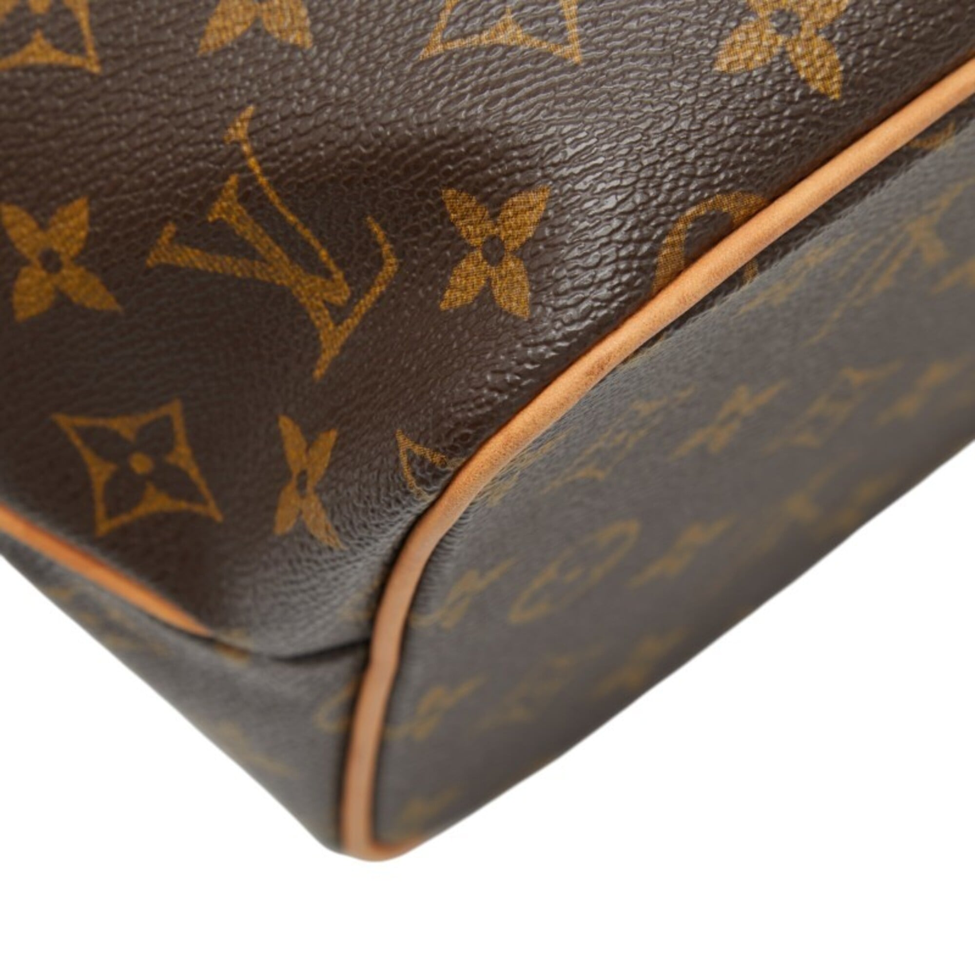 Louis Vuitton Brown Pvc Leather Handbag Shoulder Bag (Pre-Owned)