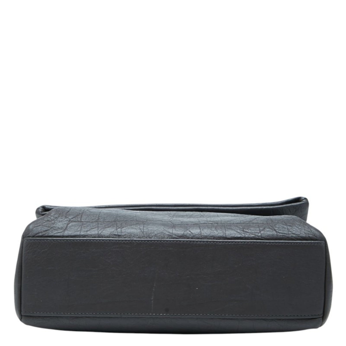 Saint Laurent Black Leather Shoulder Bag (Pre-Owned)