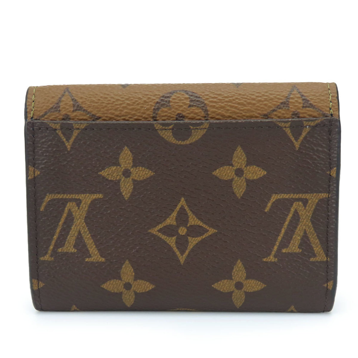 Louis Vuitton Brown Monogram Reverse Wallet (Bi-Fold) (Pre-Owned)