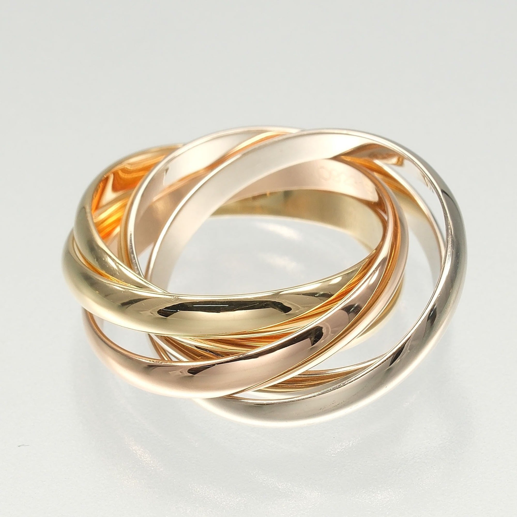 Cartier Yellow Gold (18K) Pink Gold (18K) White Gold (18K) Band Ring (Pre-Owned)