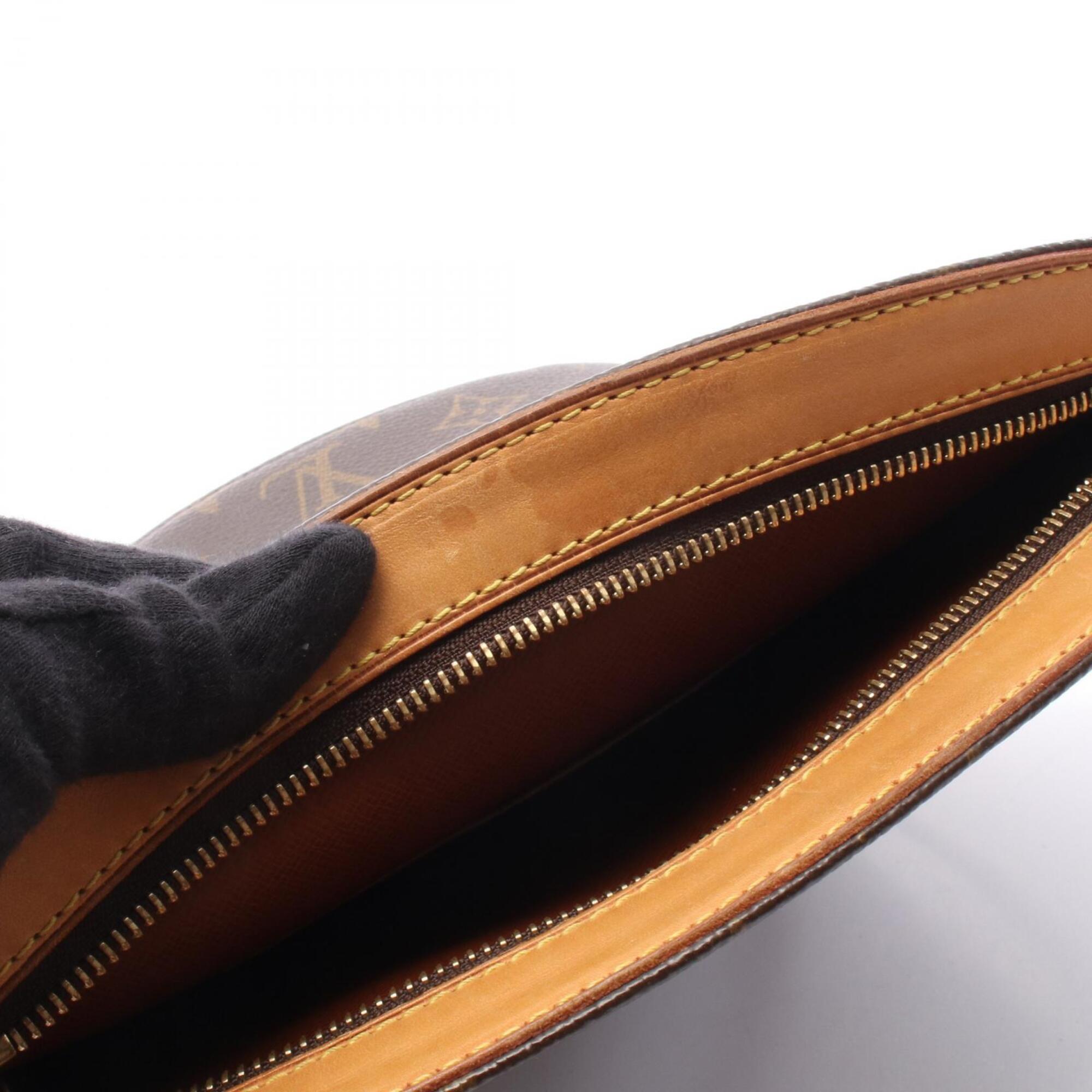 Louis Vuitton Brown Pvc Leather Handbag Shoulder Bag (Pre-Owned)