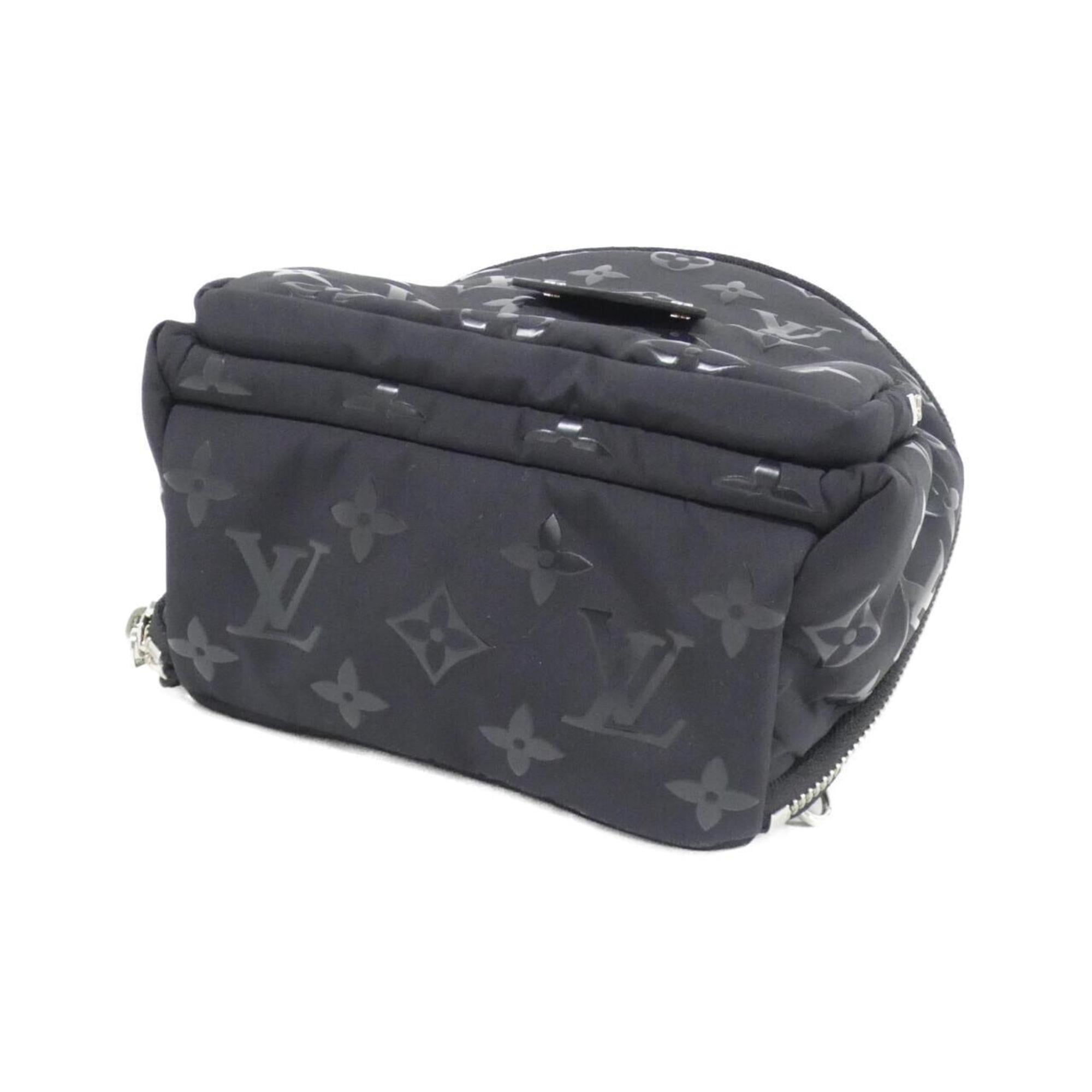 Louis Vuitton Black Nylon Canvas Backpack (Pre-Owned)