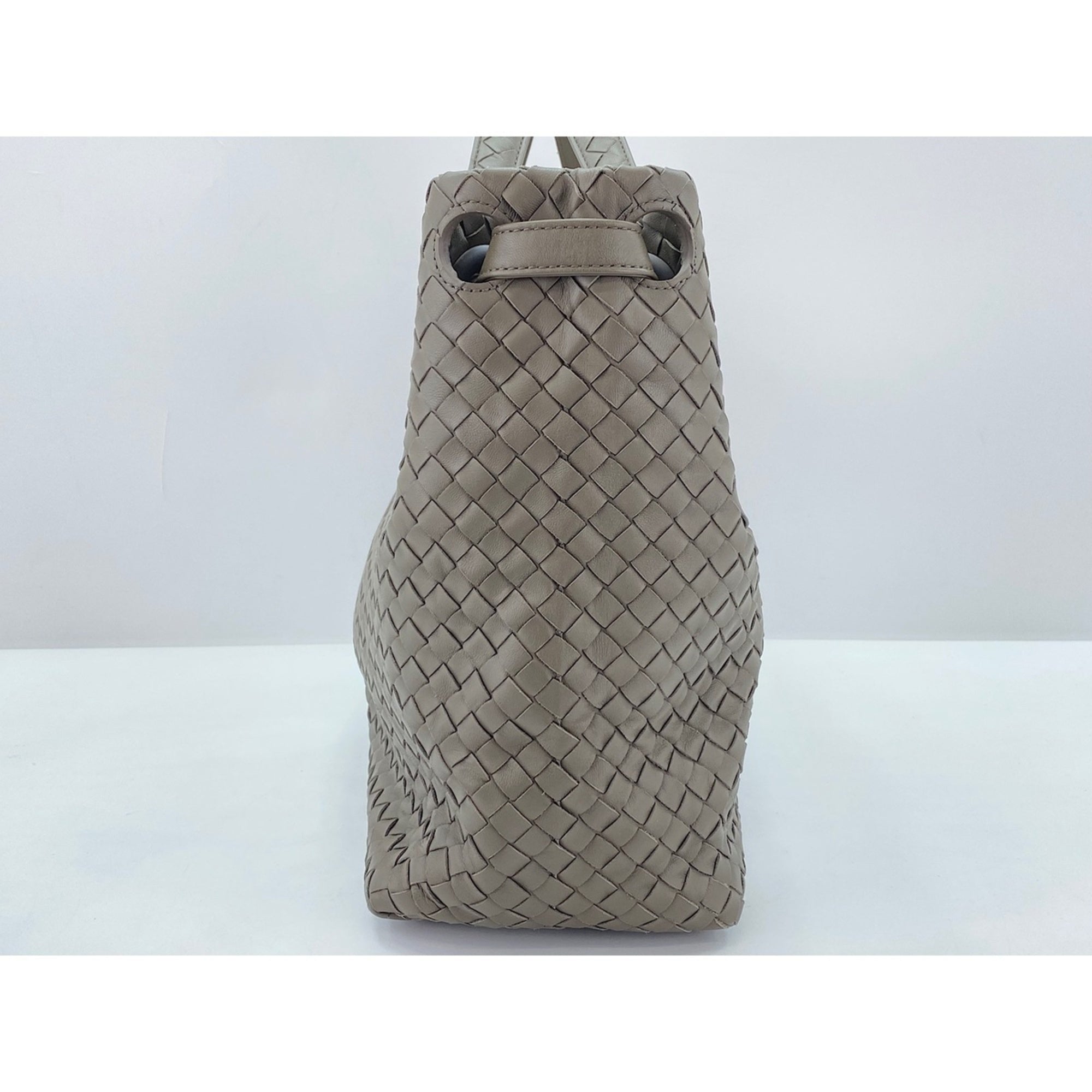 Bottega Veneta Intrecciato Brown Tote Bag (Pre-Owned)