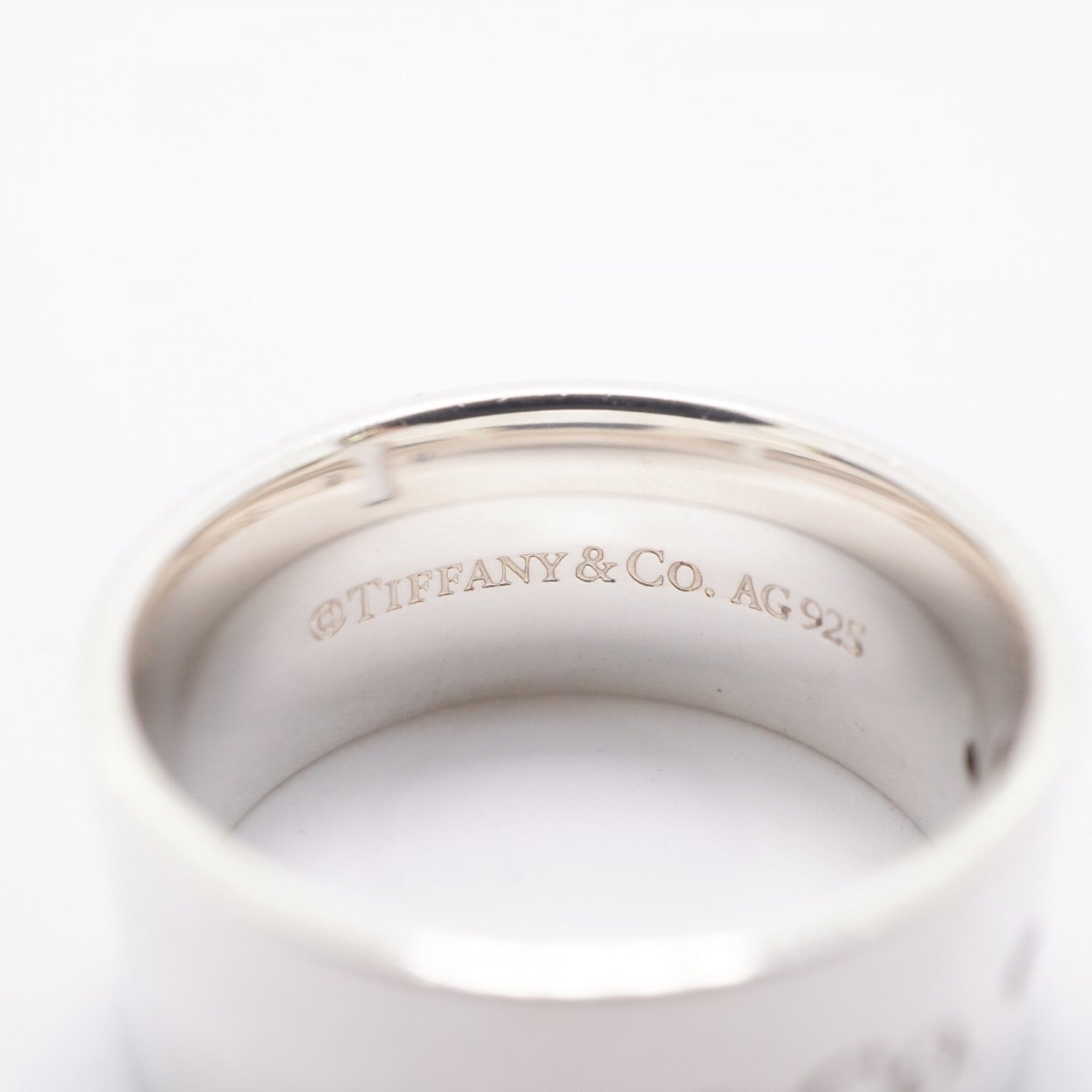 Tiffany Silver 925 Band Ring (Pre-Owned)