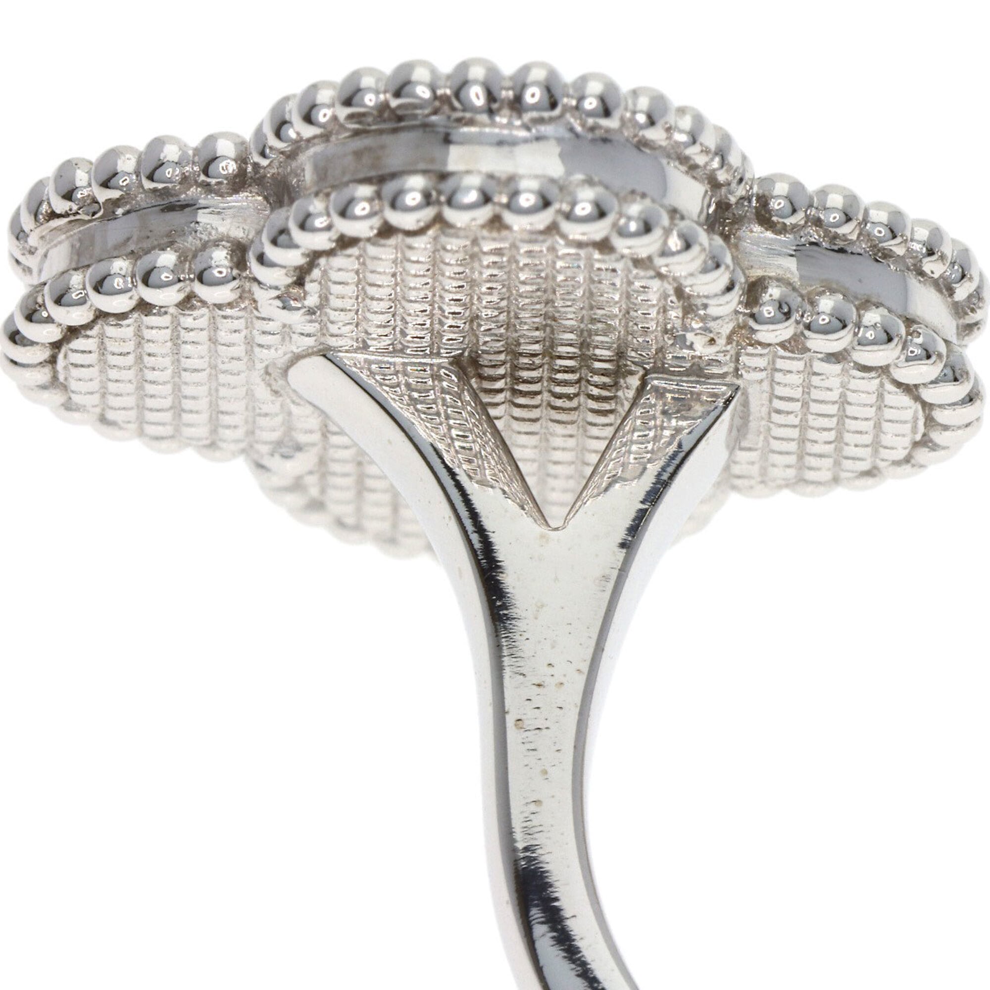 Van Cleef & Arpels White Gold White Gold (18K) Band Ring (Pre-Owned)