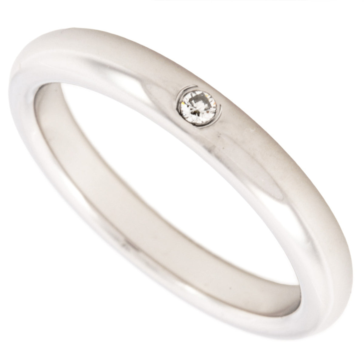 Tiffany Stacking Platinum 950 Band Ring (Pre-Owned)