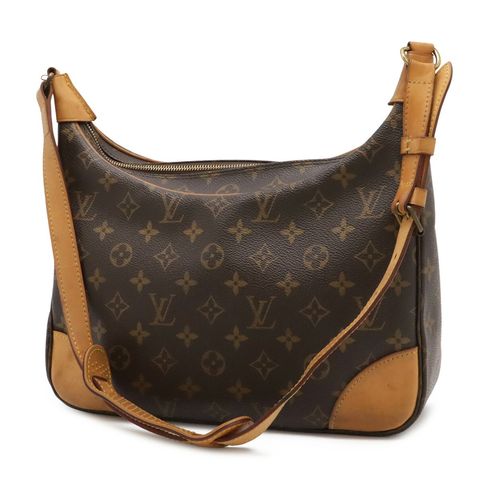Louis Vuitton Brown Monogram Canvas Pvc Coated Canvas Shoulder Bag (Pre-Owned)
