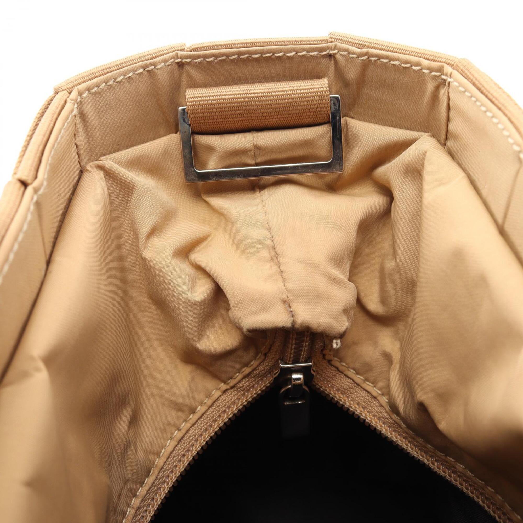 Salvatore Ferragamo Beige Fabric Handbag (Pre-Owned)