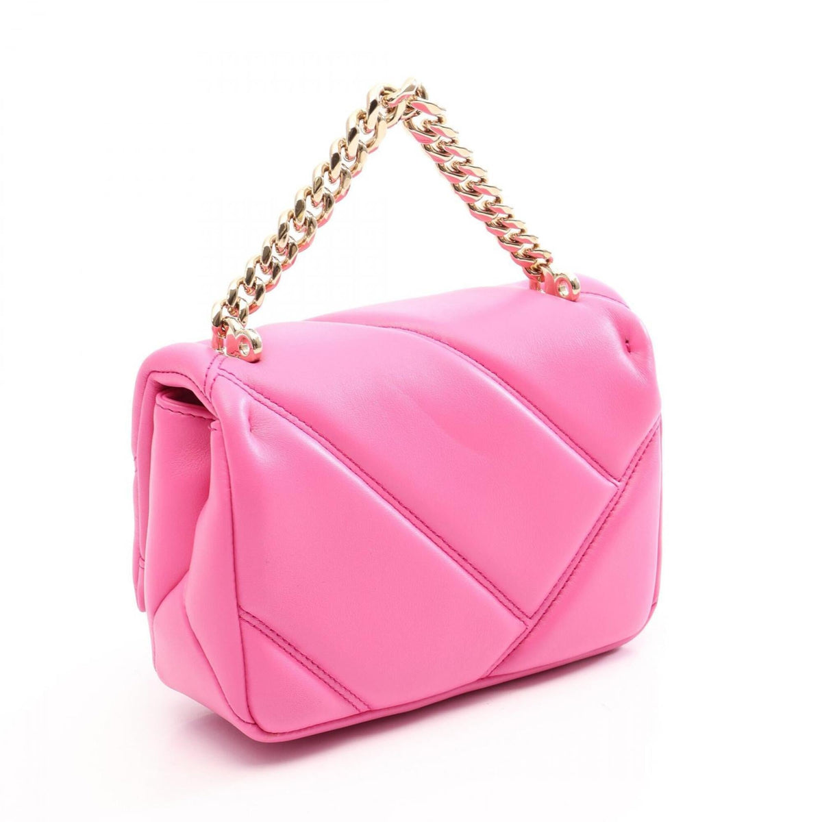 Bvlgari Pink Leather Handbag (Pre-Owned)
