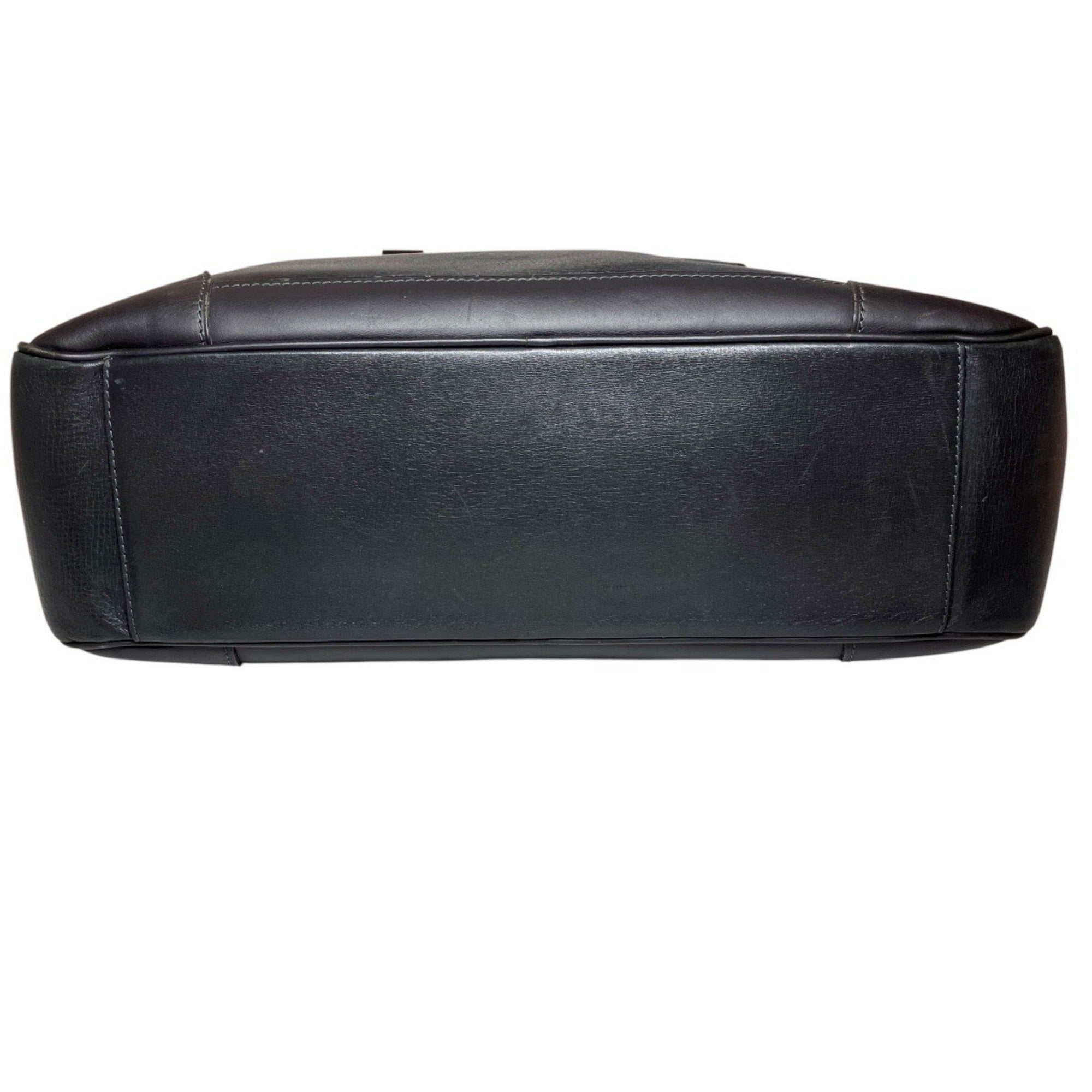Louis Vuitton Black Utah Leather Briefcase (Pre-Owned)