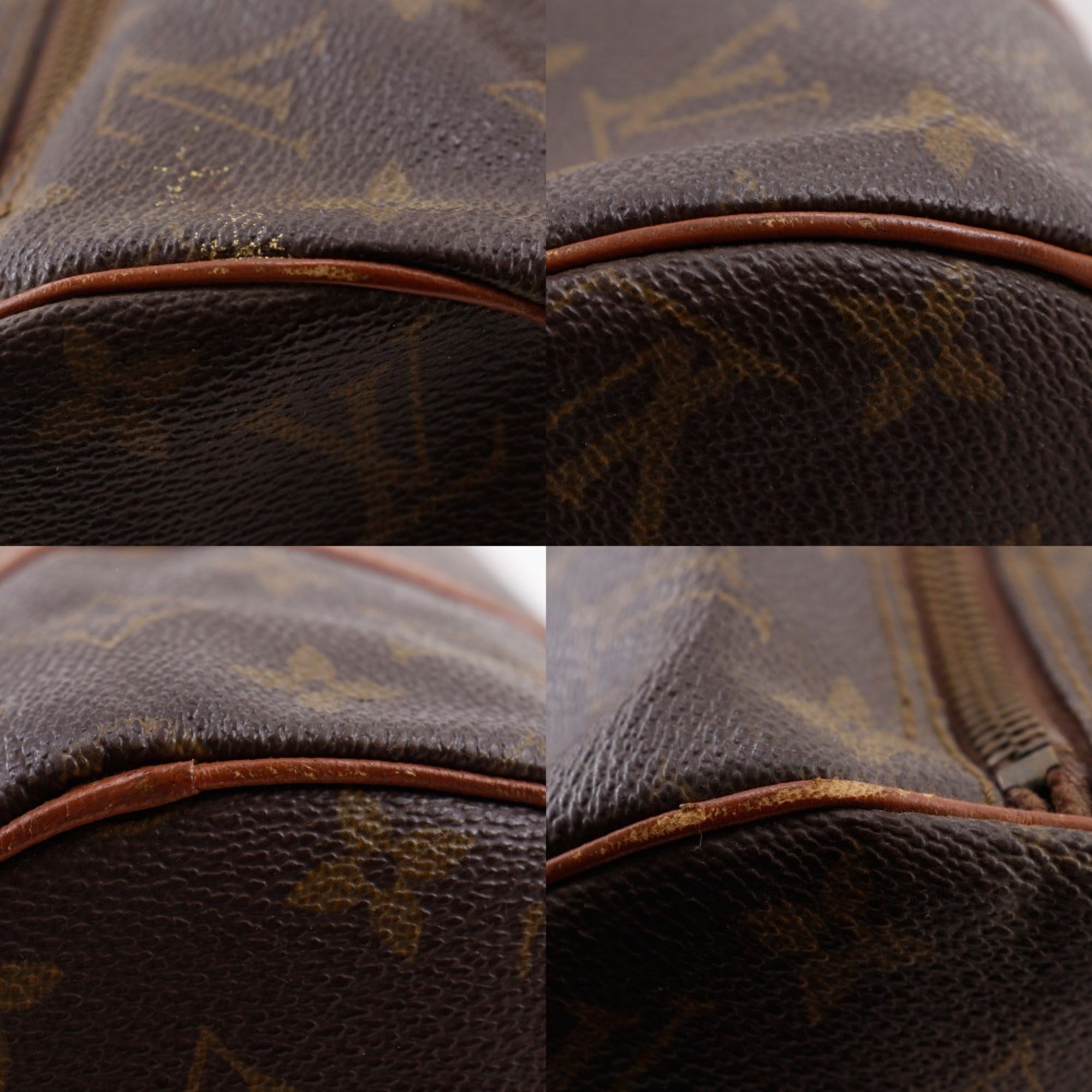 Louis Vuitton Brown Monogram Canvas Handbag (Pre-Owned)