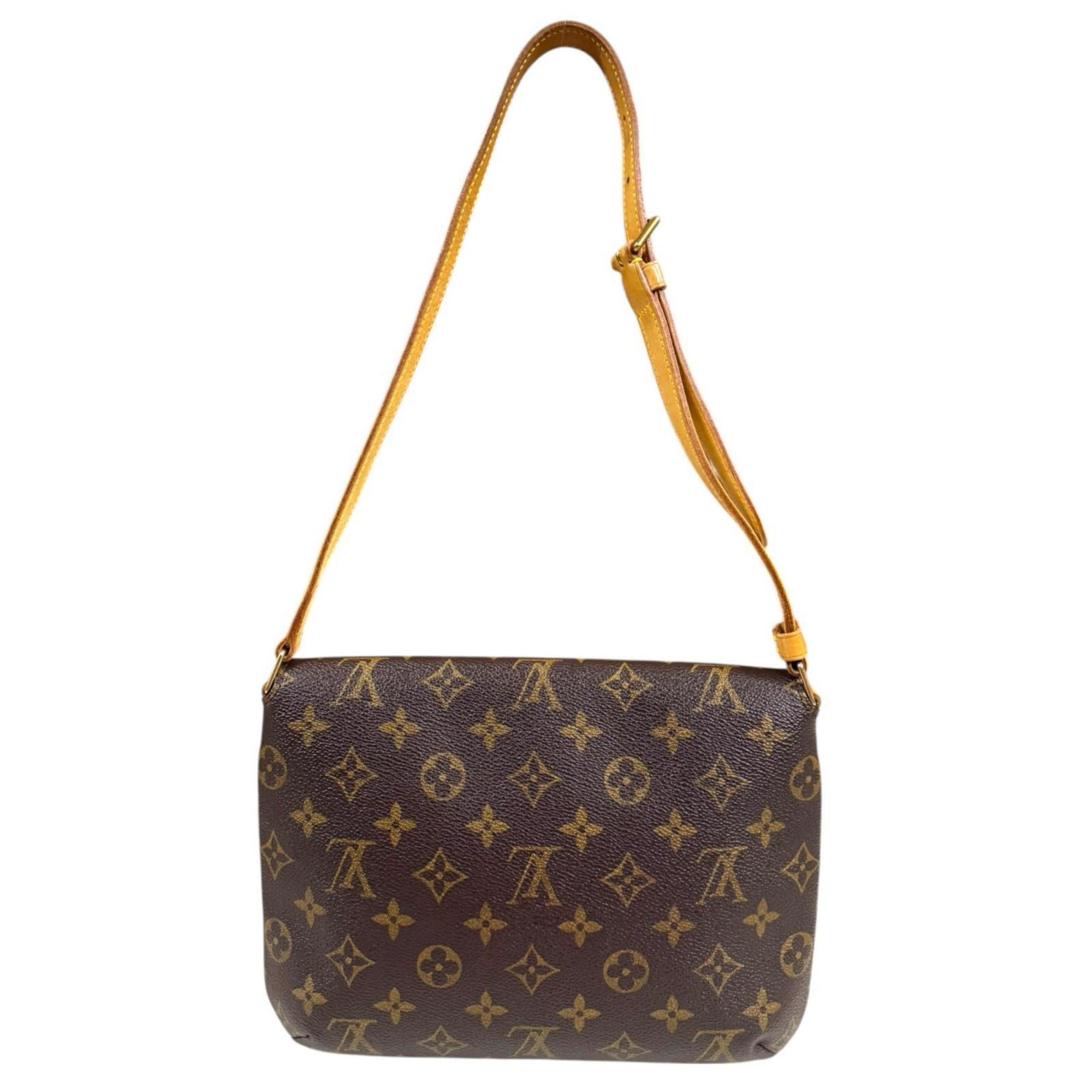 Louis Vuitton Brown Monogram Shoulder Bag (Pre-Owned)
