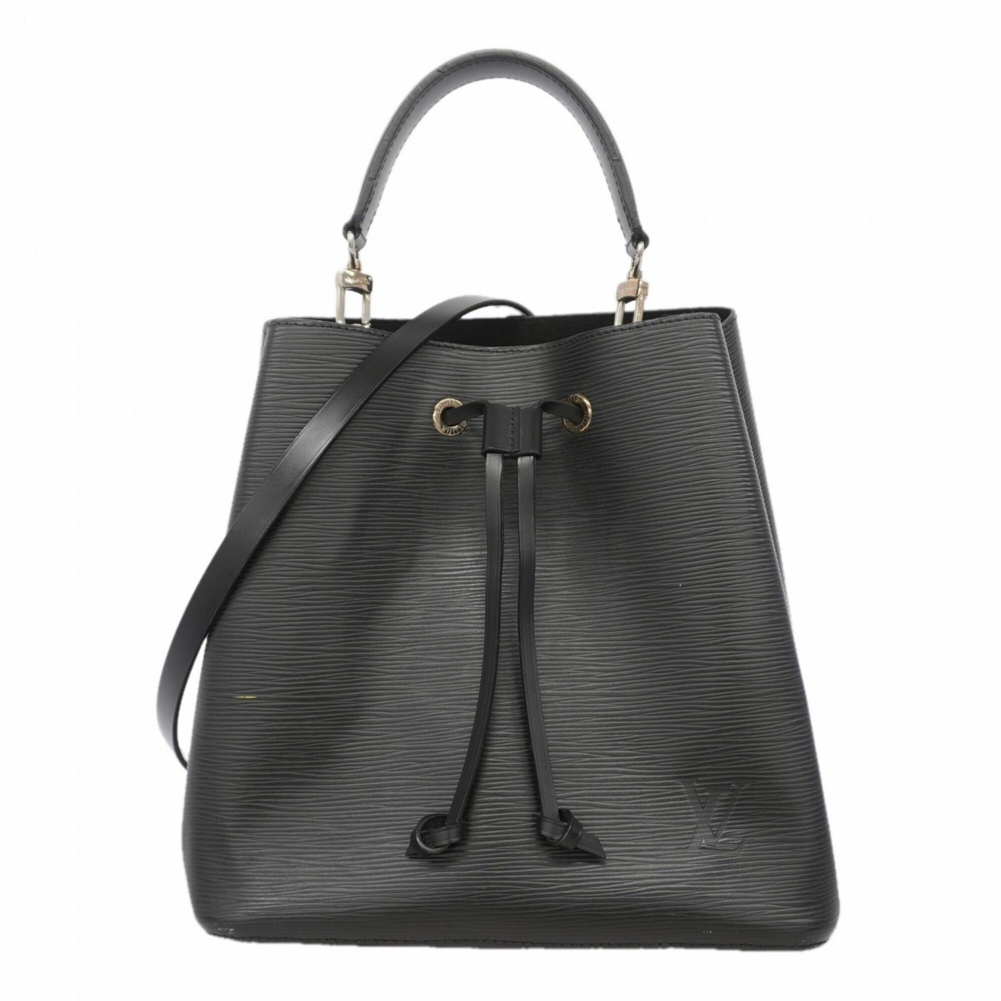 Louis Vuitton Noir Handbag (Pre-Owned)